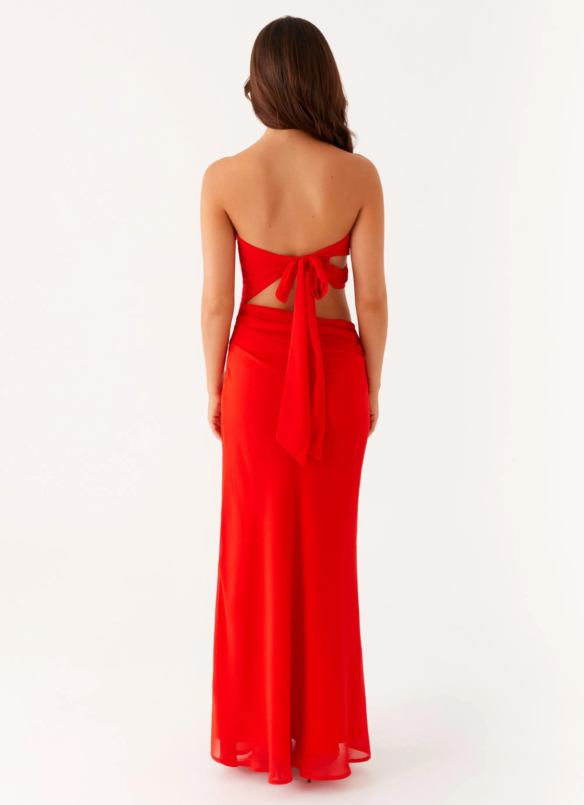 Carla Maxi Dress - Red Night Mood