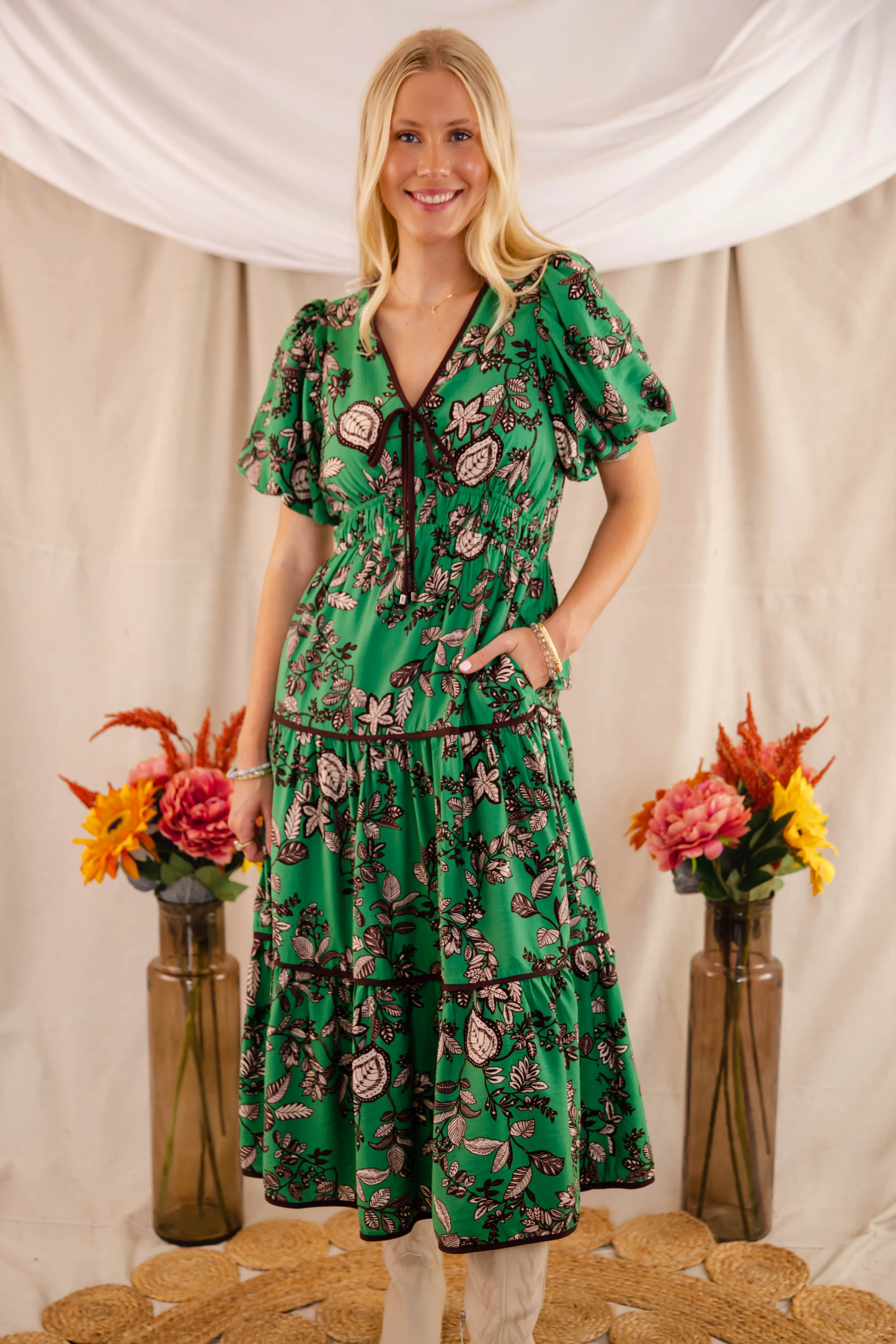 Weekend Feel Easy Flow Life Is A Dance Maxi Dress