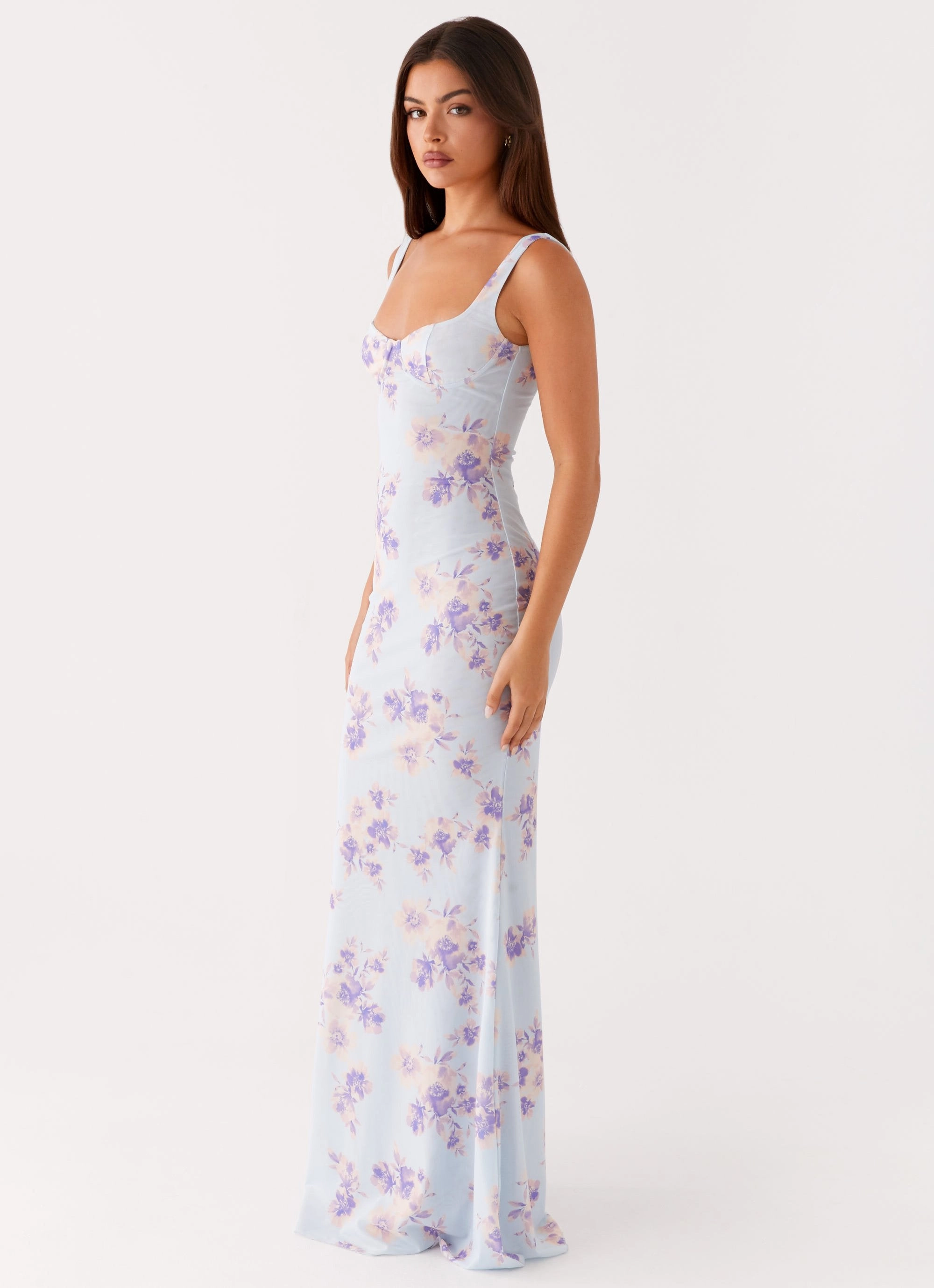 Garden Fresh Style Option Charity Maxi Dress - Print