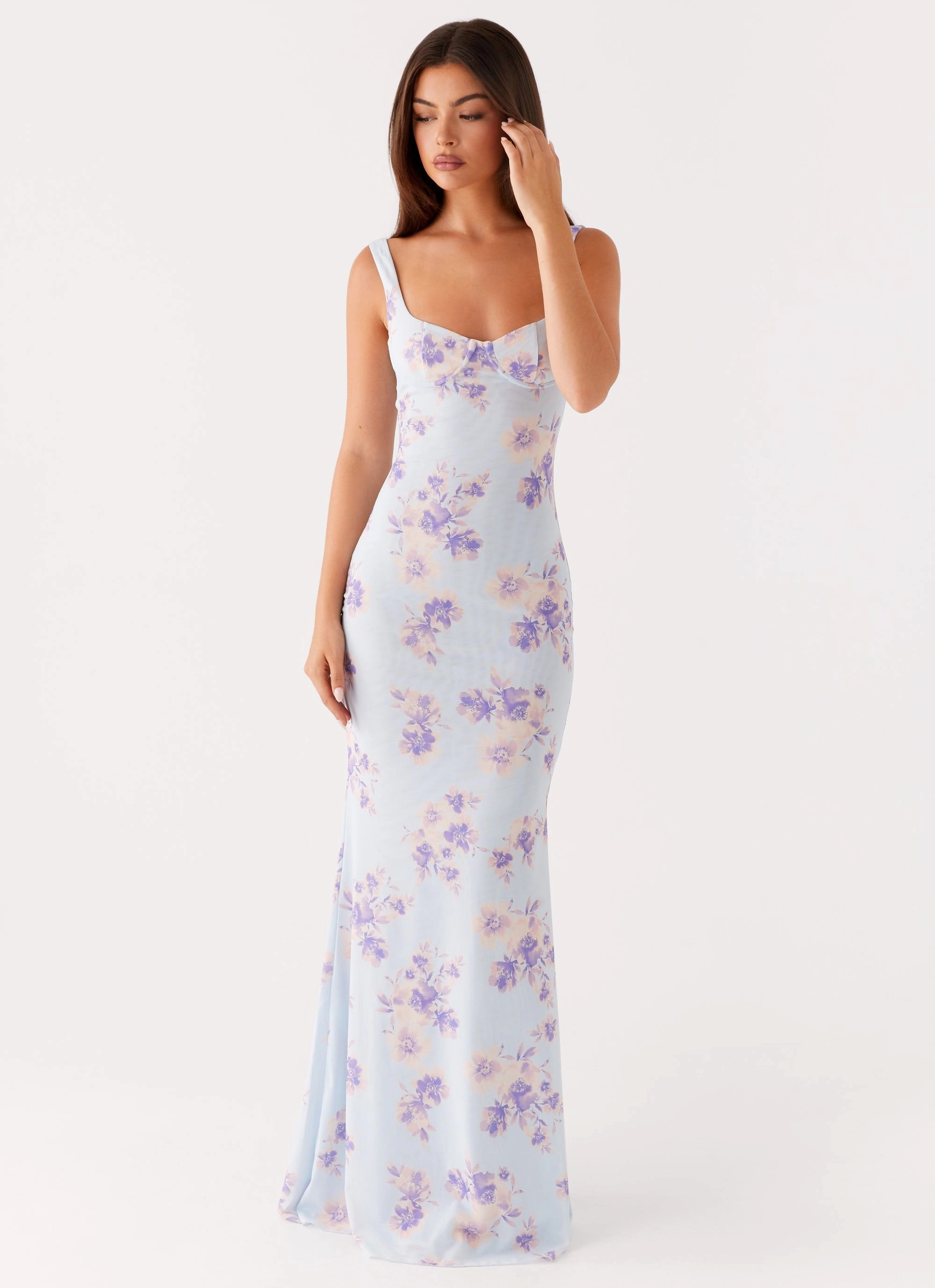 All Timewear Sophisticated Cut Charity Maxi Dress - Print