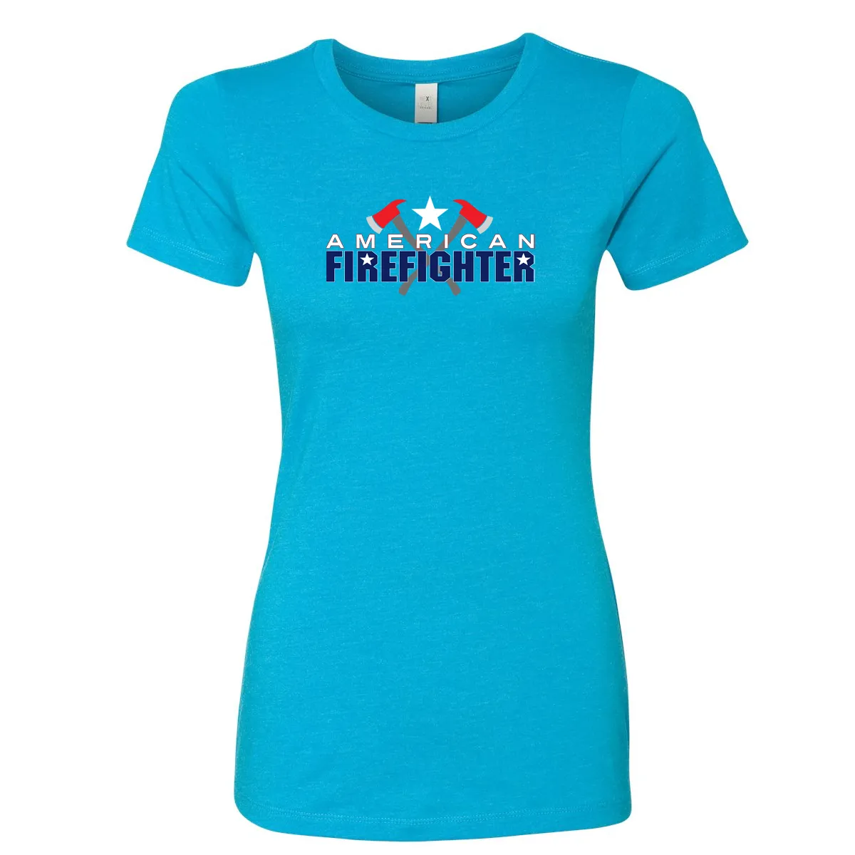 True American Firefighter Women's Crew Neck Shirt