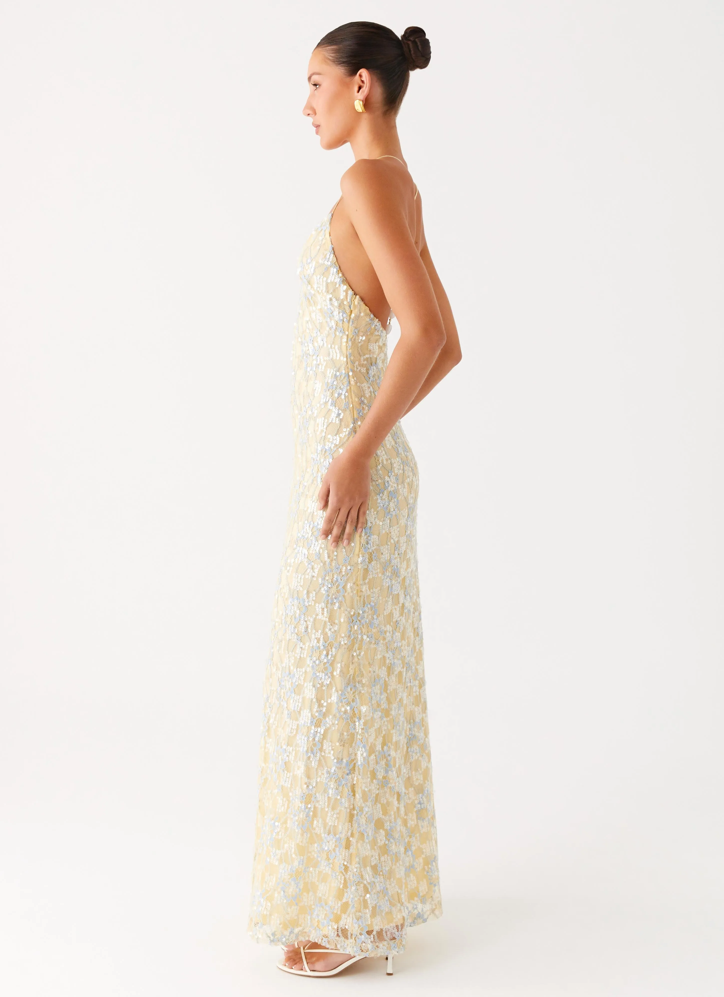 Trendy Design Truly Mine Maxi Dress - Yellow