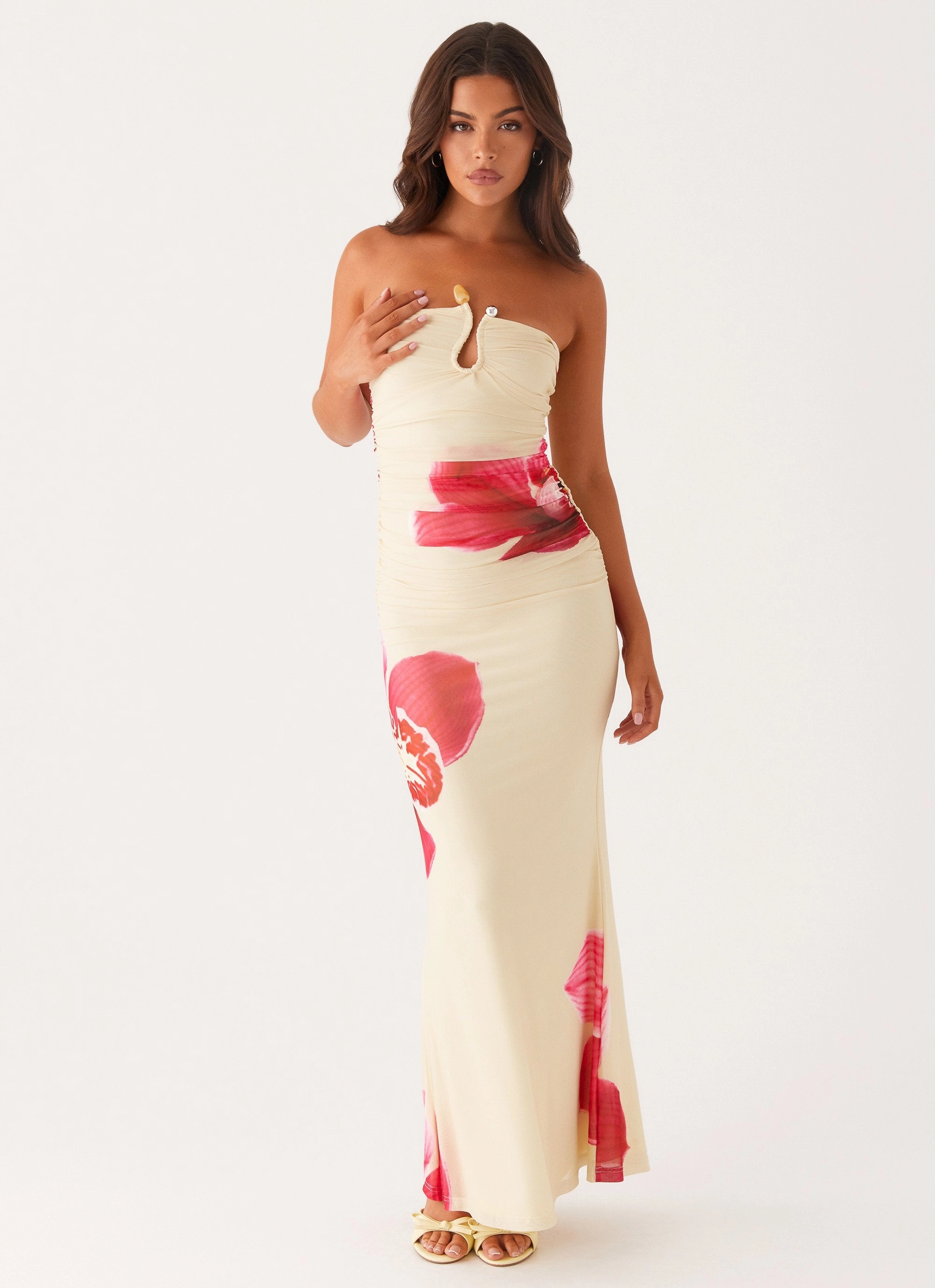 Calm Beauty Sporty Look Rudy Maxi Dress - Orchid Yellow