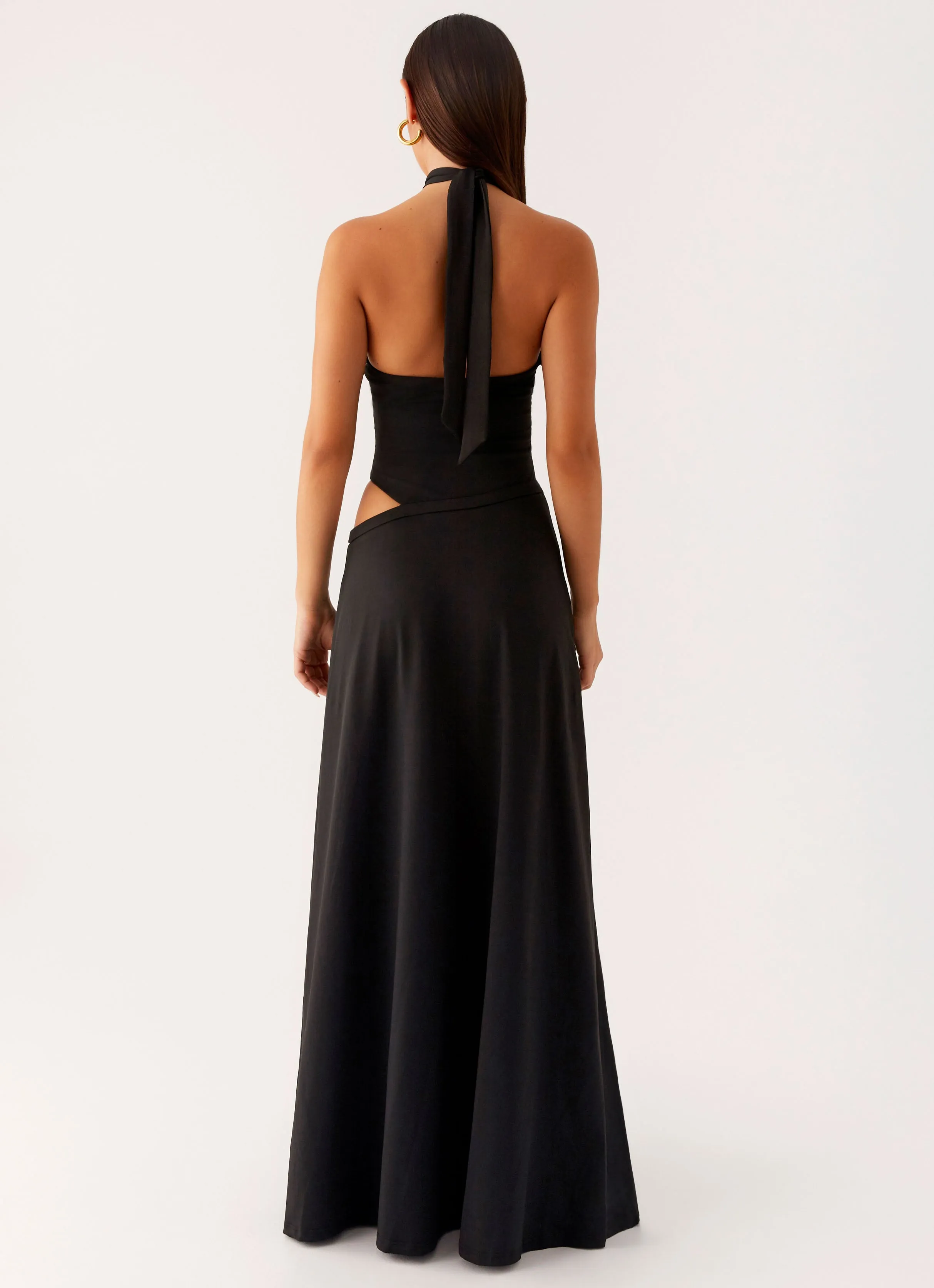 Quick Elegance travel mode Turner Maxi Dress - Black