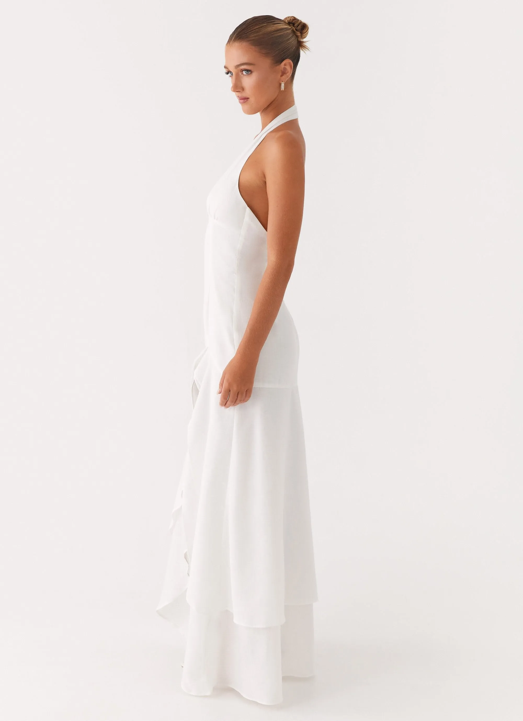 Gift-Worthy Lightweight Fit Turu Maxi Dress - White