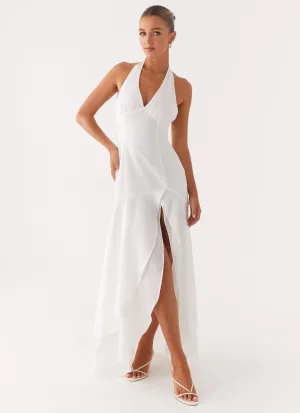 Turu Maxi Dress - White Classic Comfort