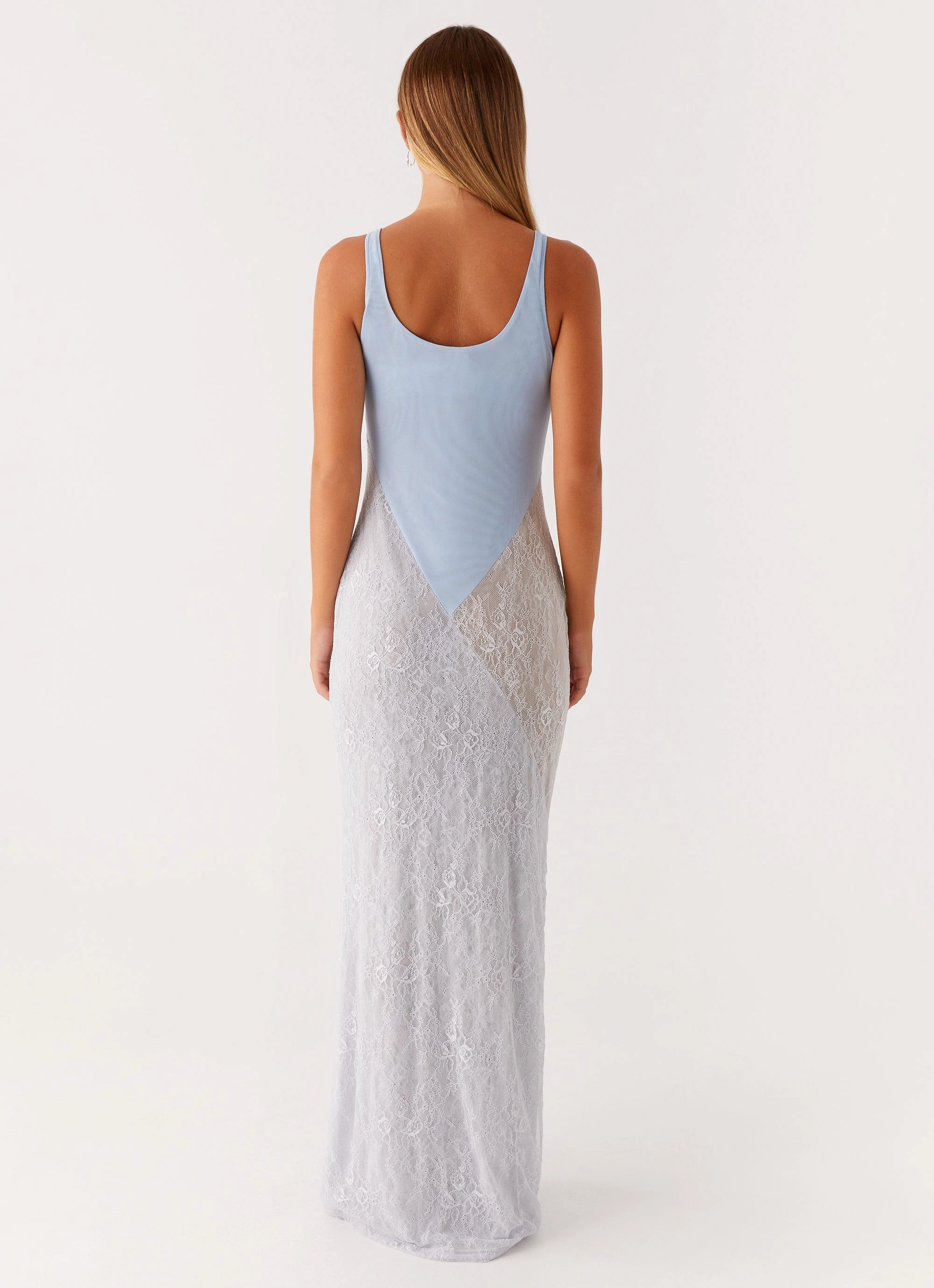 Sleek Comfort Twilight Dreams Maxi Dress - Blue