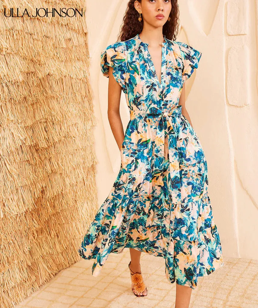 Daily Chic EasyCareMaterial Ulla Johnsn Ottilie Dress Delphinium