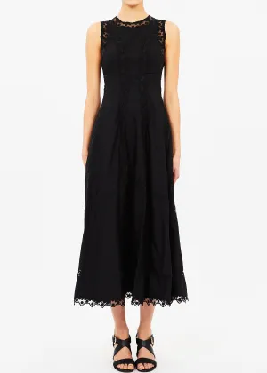 Eco-Lining Trend Smart Ulla Johnson Anela Sleeveless Midi Dress