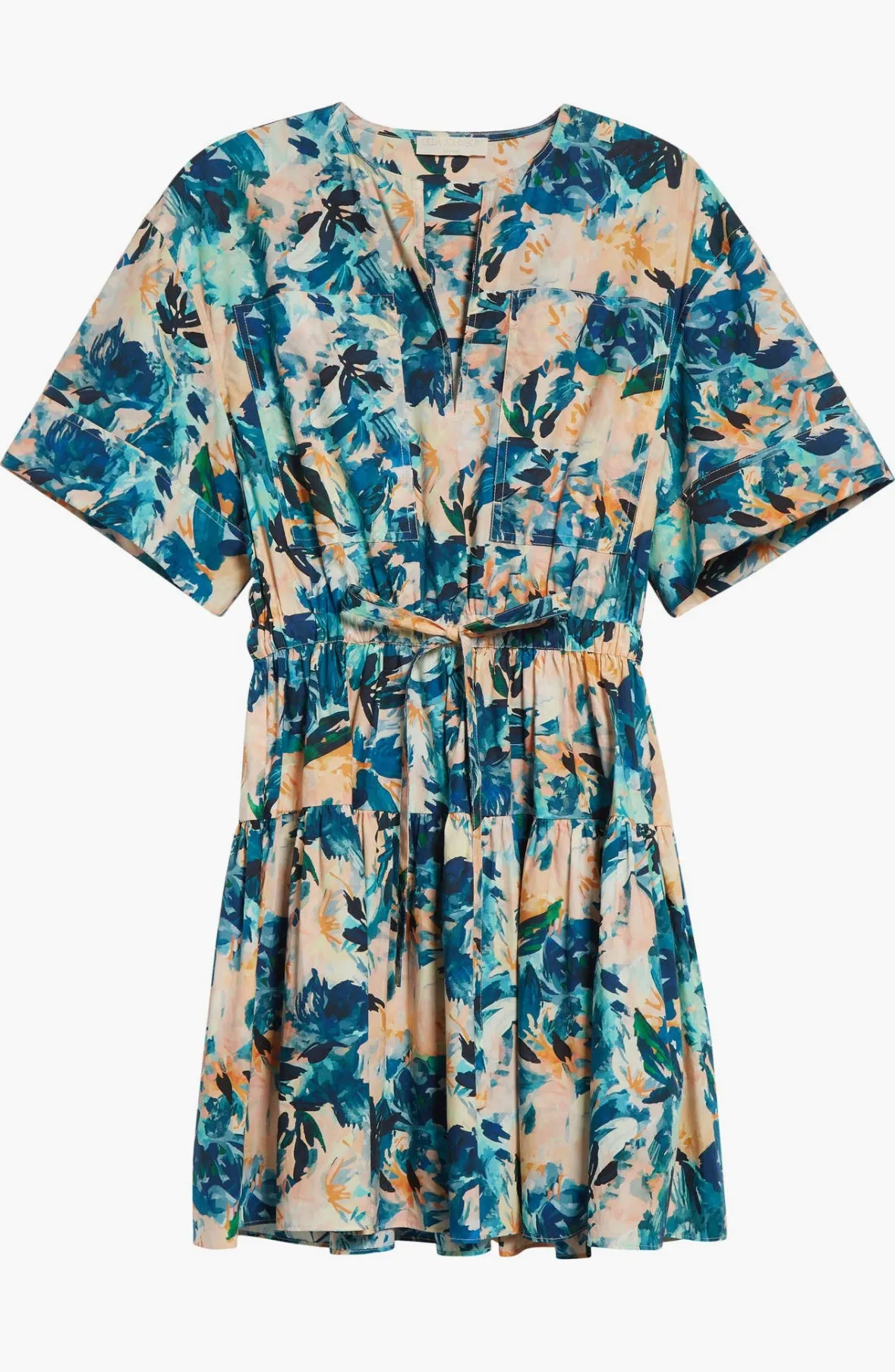 Ulla Johnson Nadira Dress Delphinium Clean Fit Dreamy Silhouette