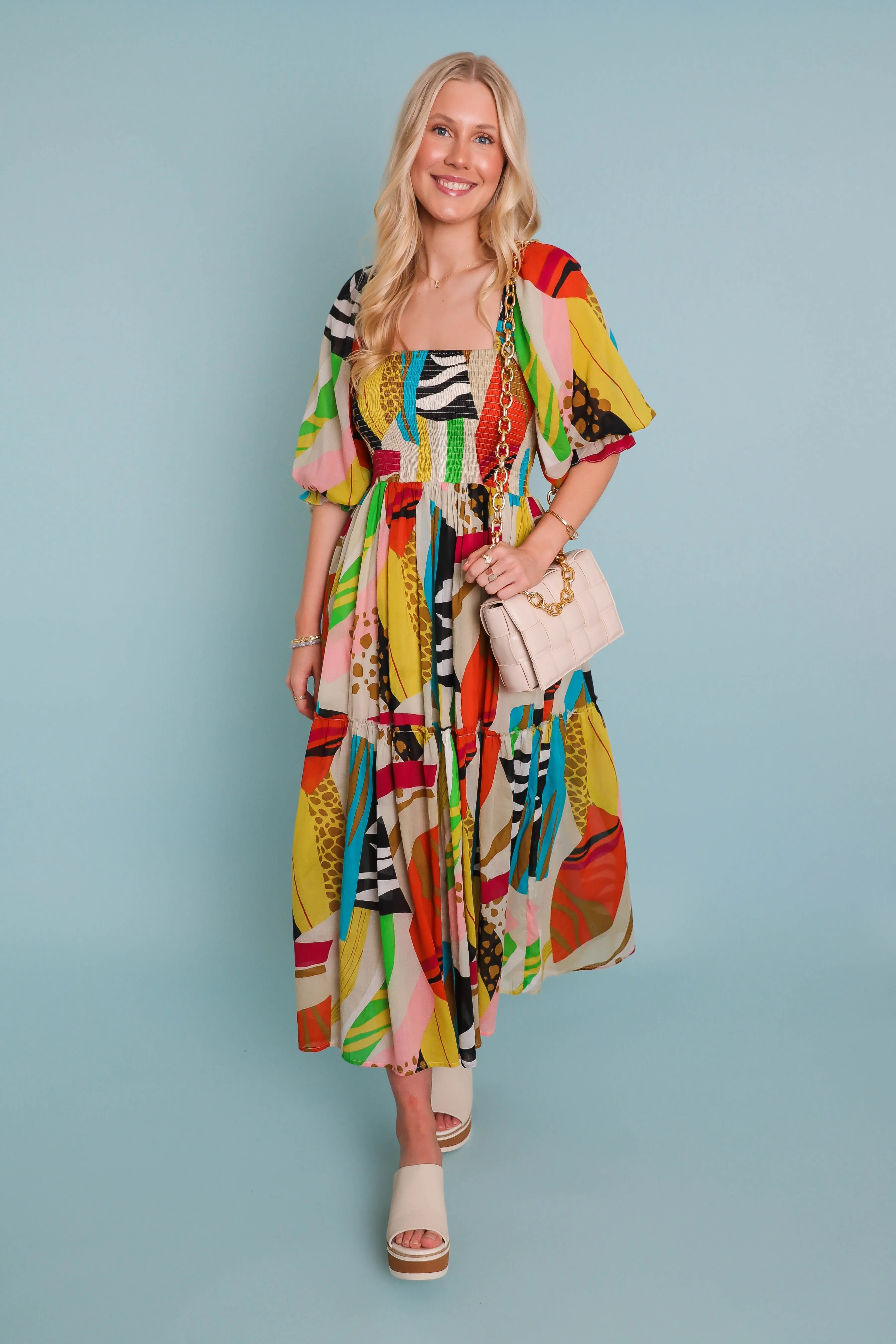 RESTOCK: Popular Opinions Dress ruffle trim UVProtectiveLayer