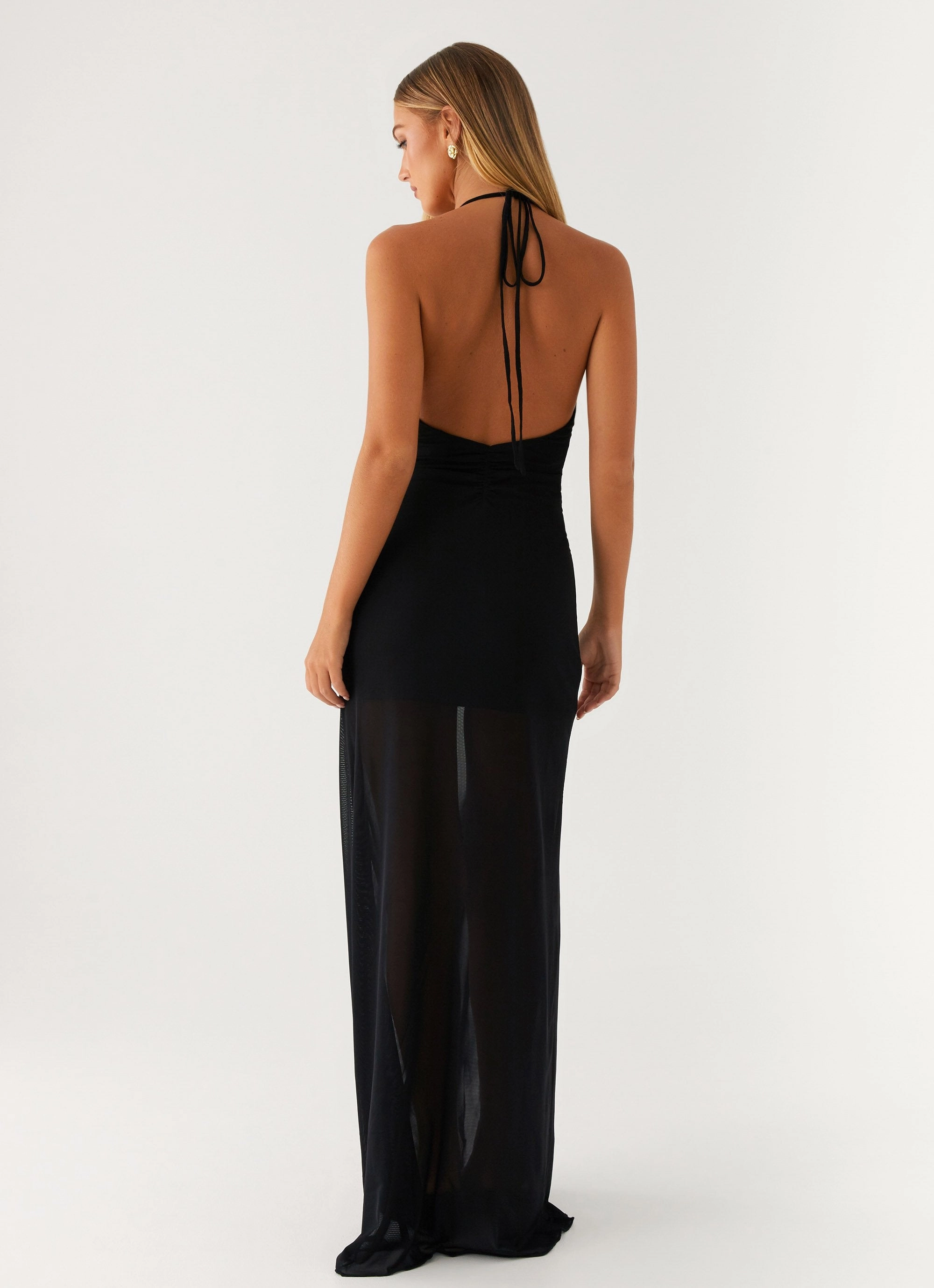 Louvre Maxi Dress - Black Go To Wear