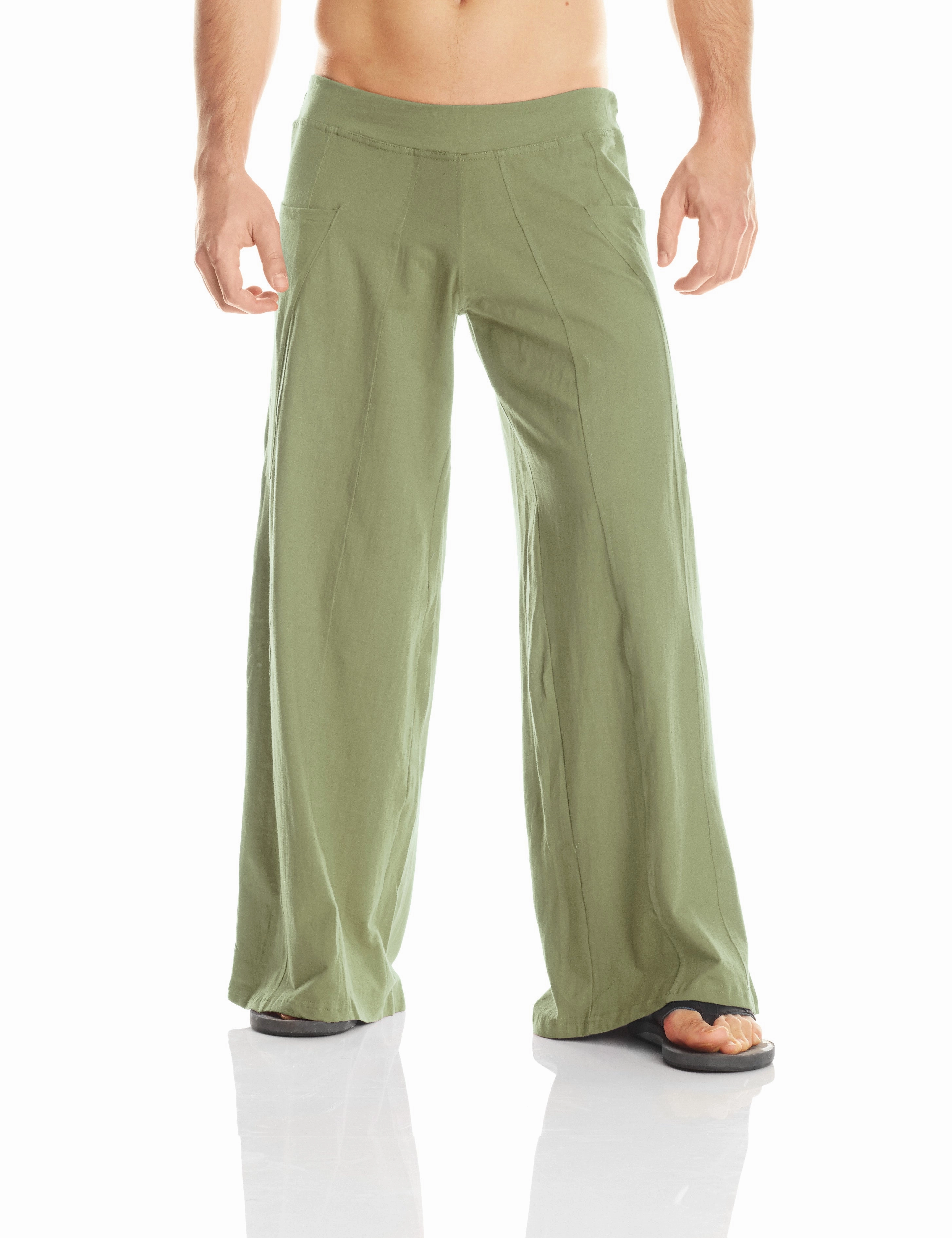 Recycled Polyester Blend Outdoor Friendly Unisex Yoga Pocket Pants