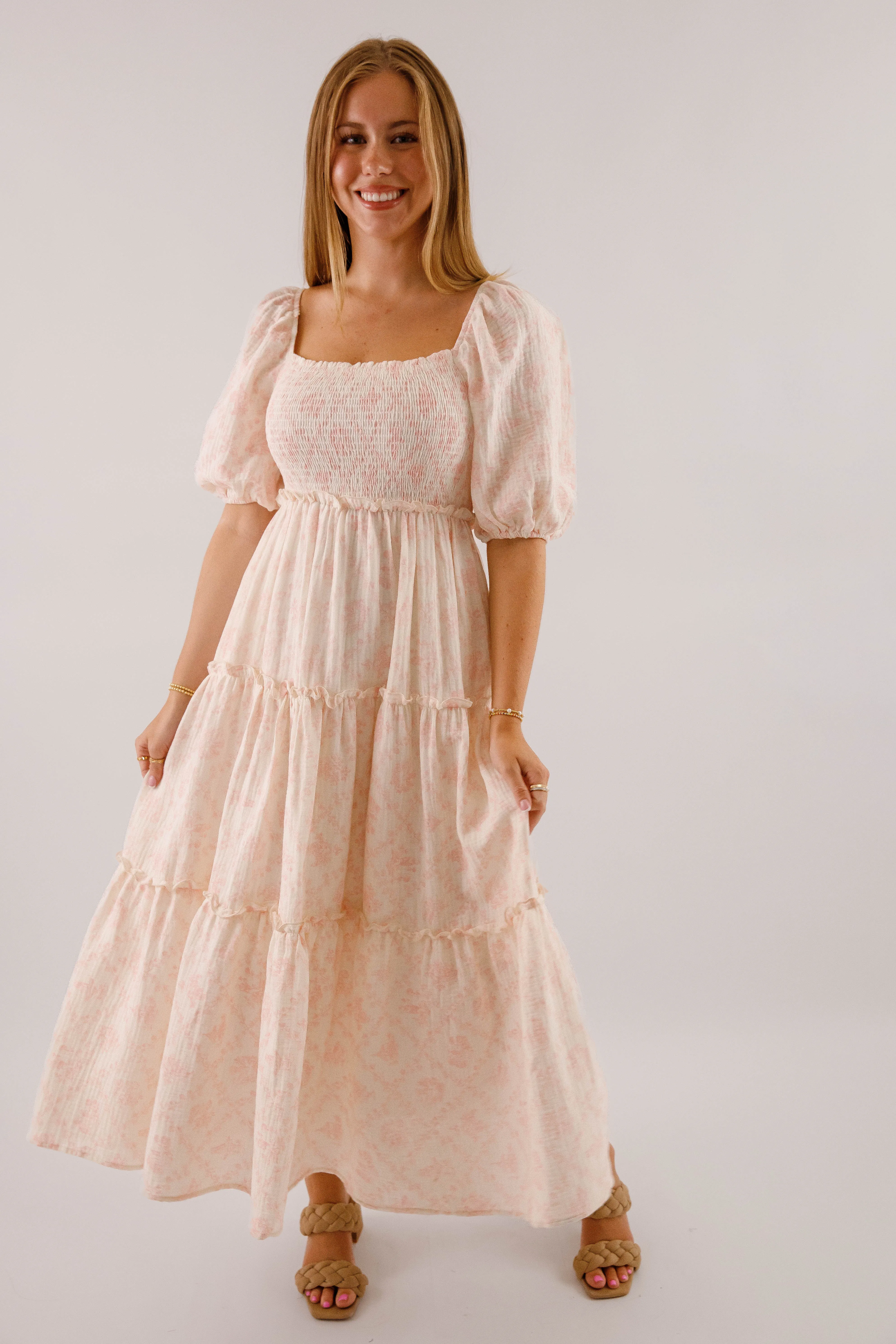 In A Good Place Midi Dress Smooth Finish