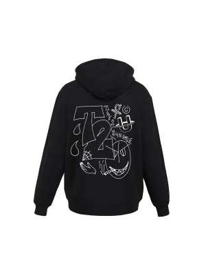 UNREAL x T2O Zipup Black
