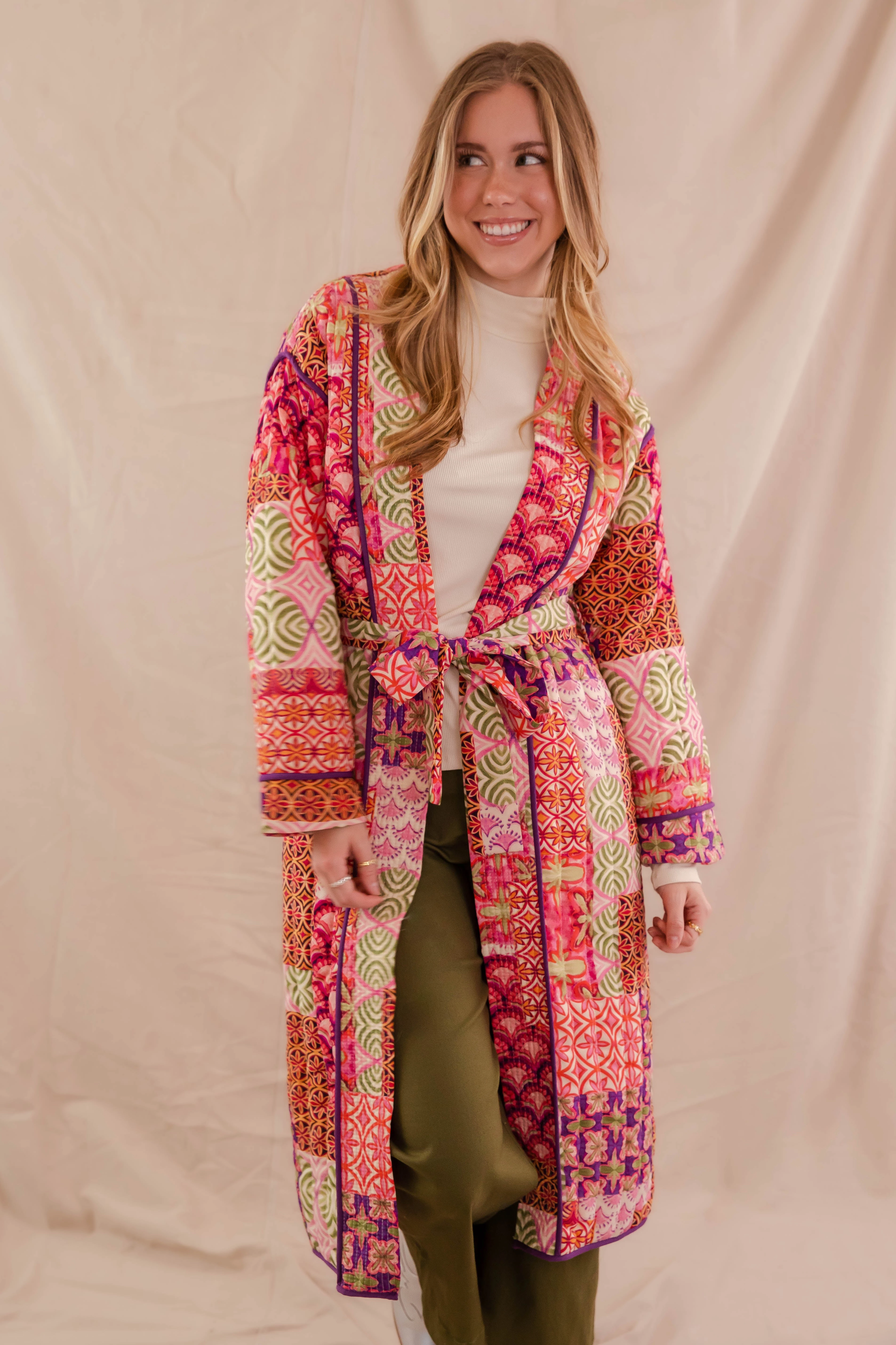Unwritten Memories Jacket AntiStatic Weave Flattering Drape