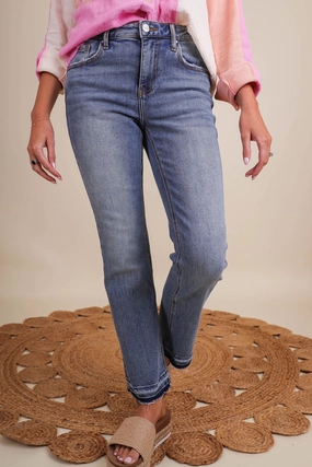 Soft and Light No Gap Waist Construction Weekend Getaway Denim