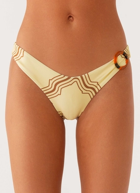 fabric softener Oudre Bikini Bottoms - Tidal Print