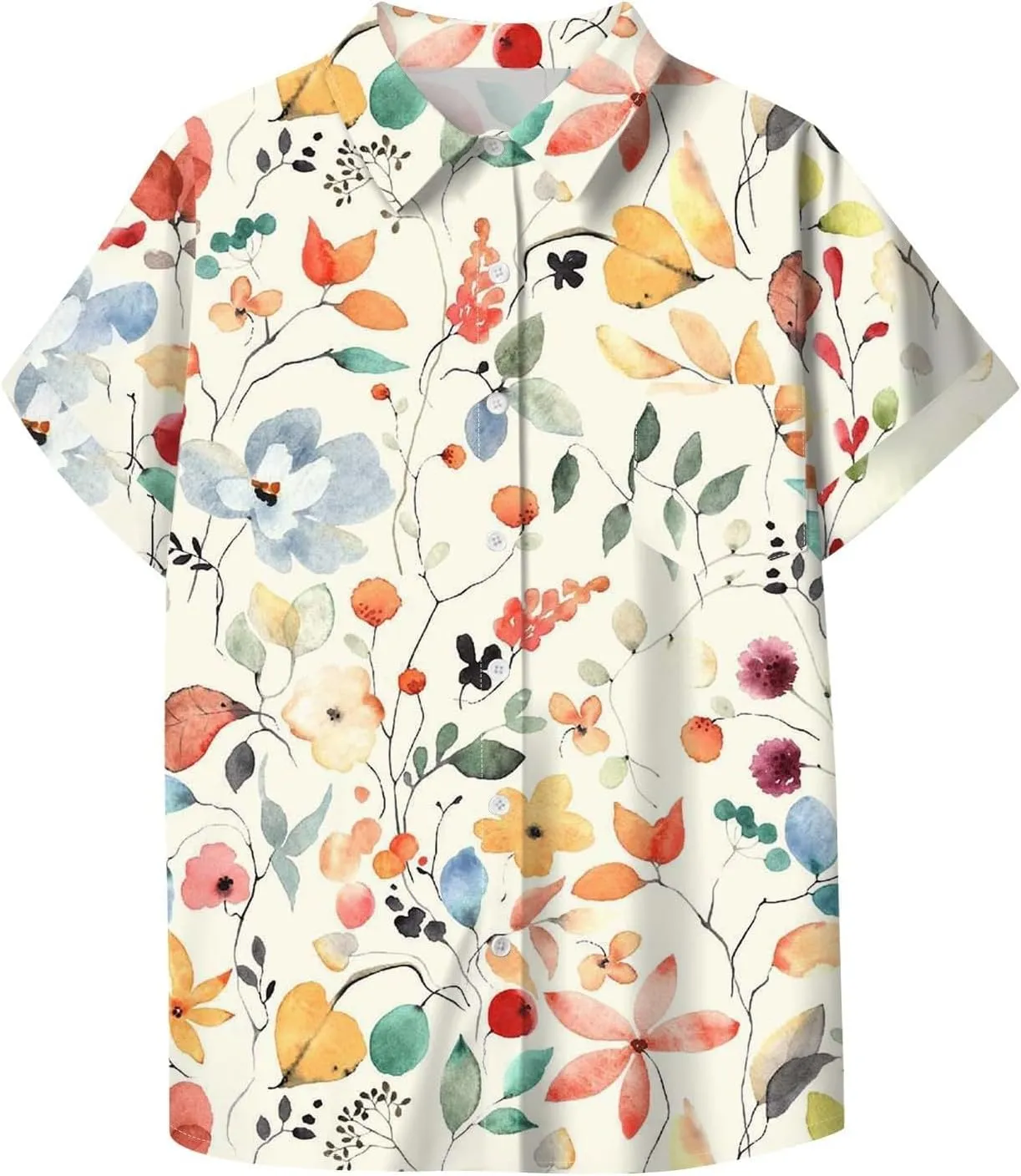V Neck Casual Linen Shirt Womens Linen Top Long Sleeve Printed Shirt Womens Summer Blouse Top