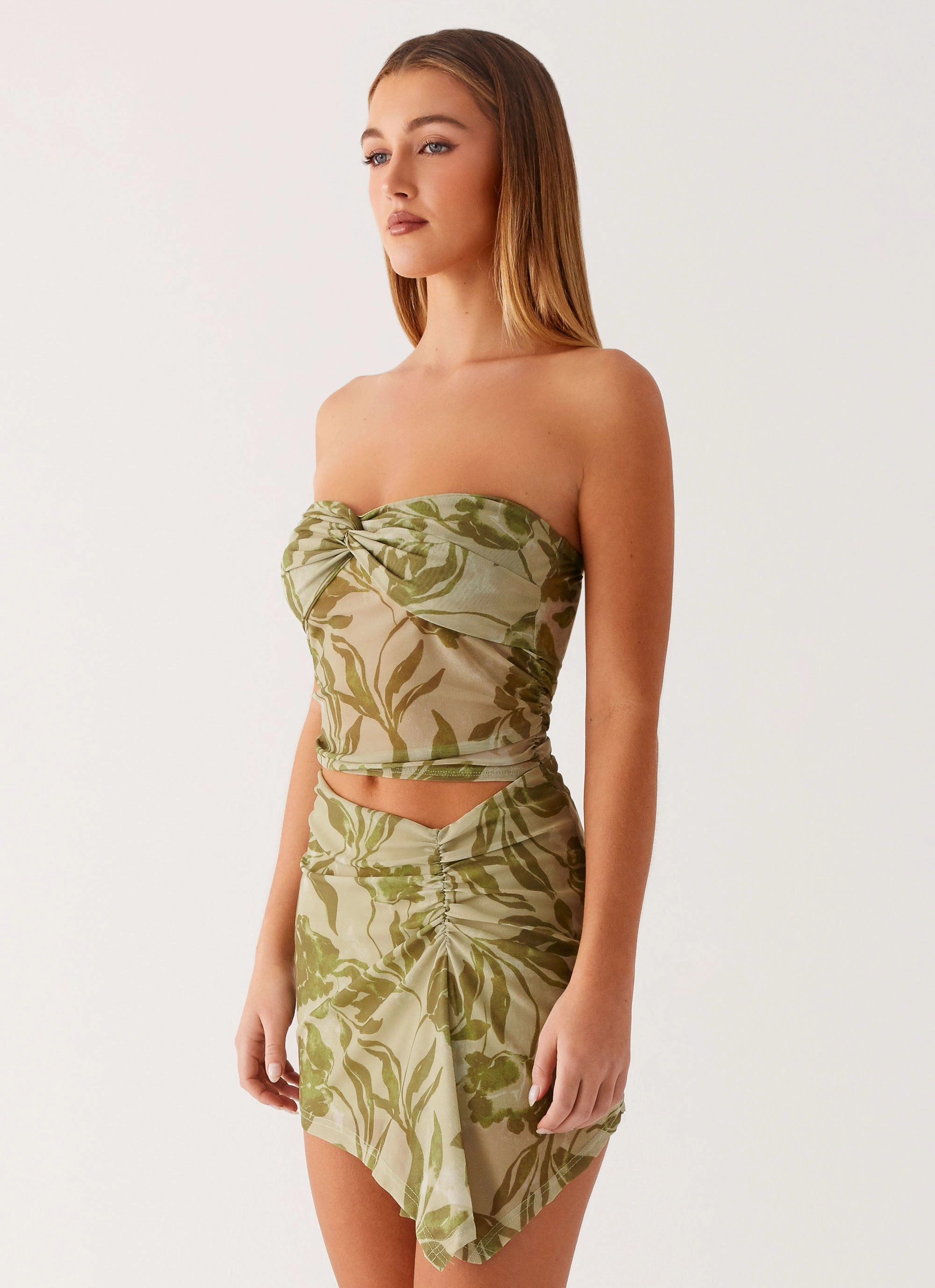 Varona Mini Dress - Jade Fern Chic Appeal