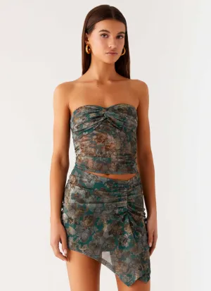 Vayda Mini Dress - Vintage Blossom FlatlockSeam