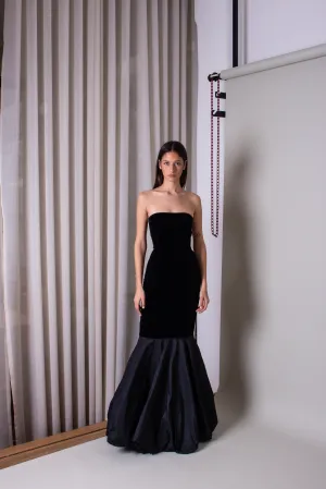 Vent Leger Velvet Dress Classic knee-length dress