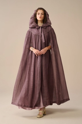 Water Repellent All Day Comfort Venus 24 | Fairy Linen Hooded Cloak