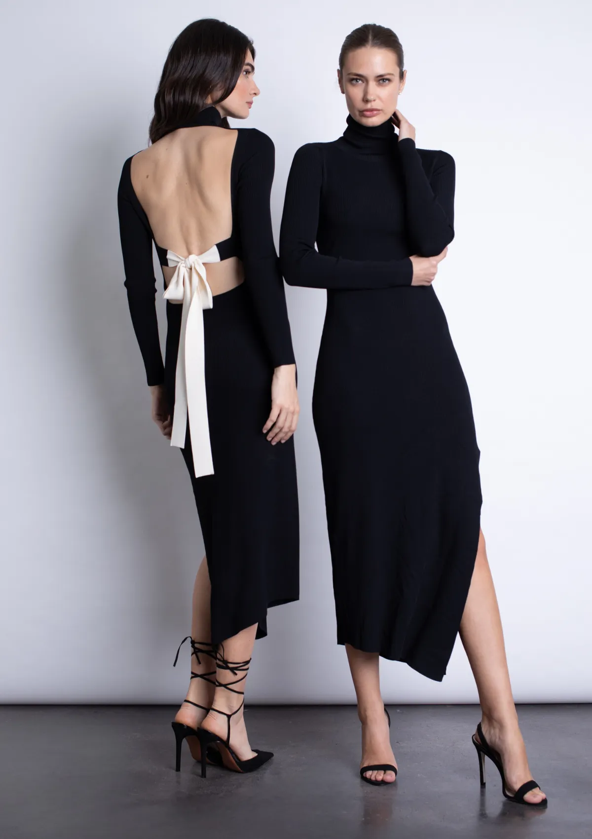 Nicole Midi Knit Dress Raglan-Sleeve Chic Everyday Wear