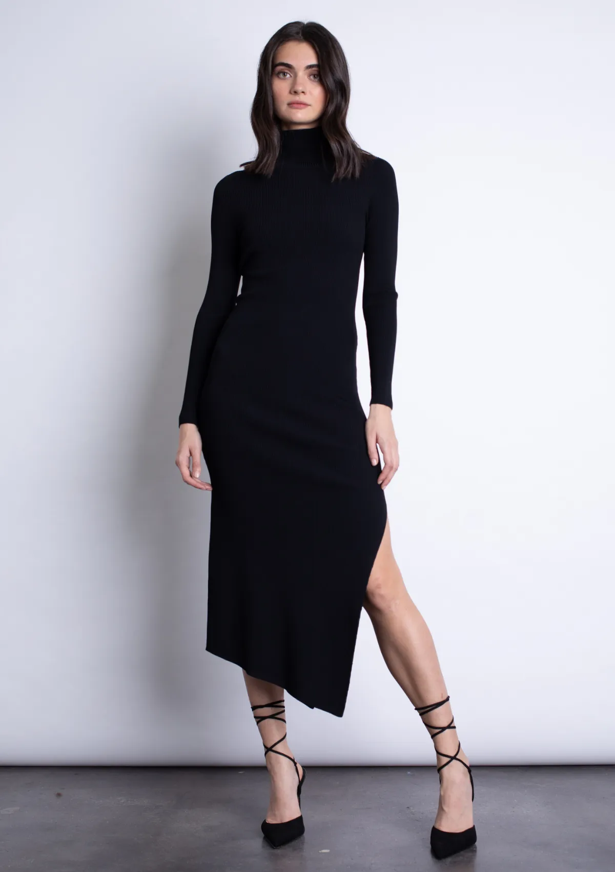 Nicole Midi Knit Dress Easy Pairing