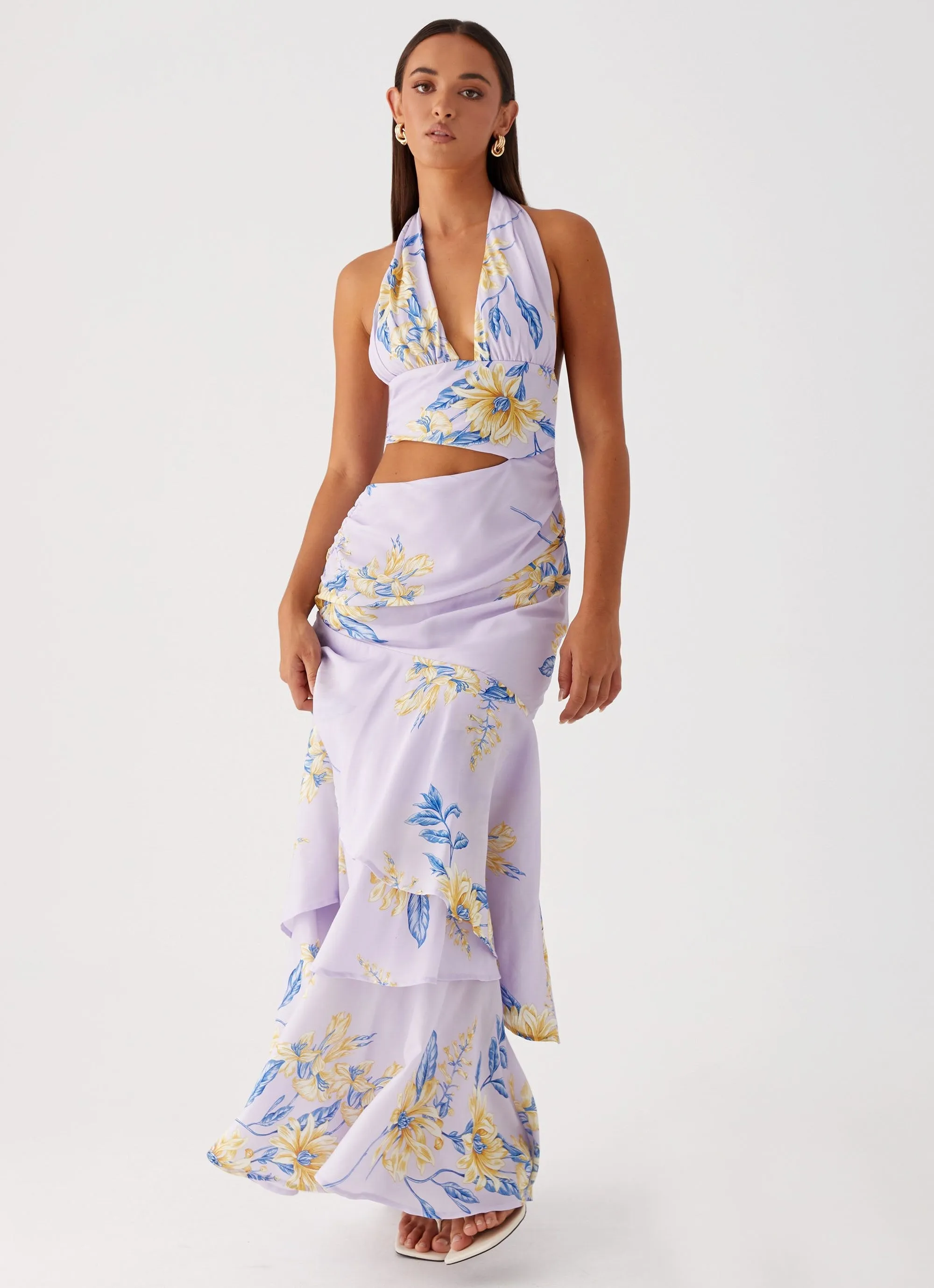 Mikayla Maxi Dress - Lavender Flexible Mood
