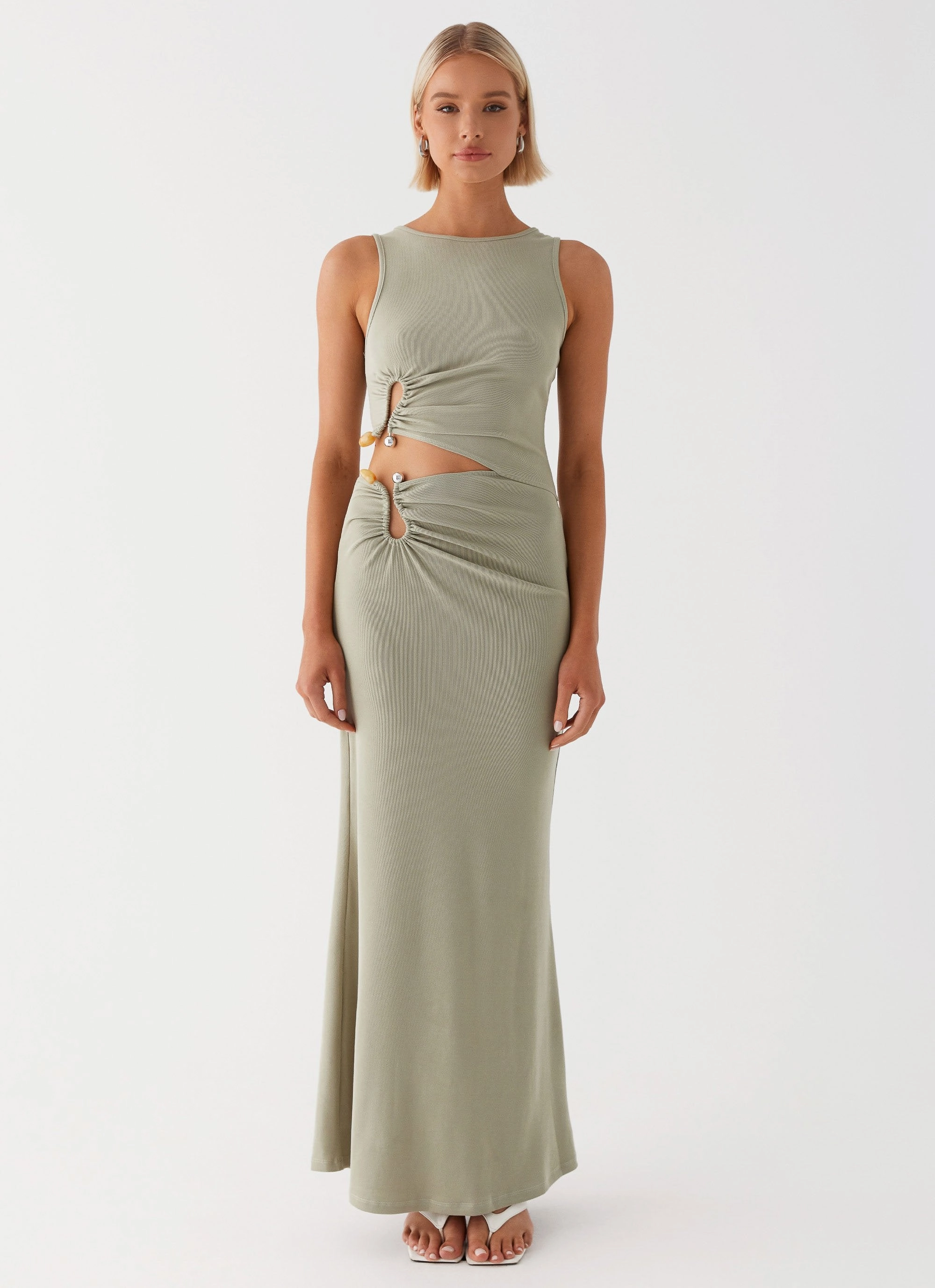 Lennox Maxi Dress - Sage NonChafeSeams Tall-Fit