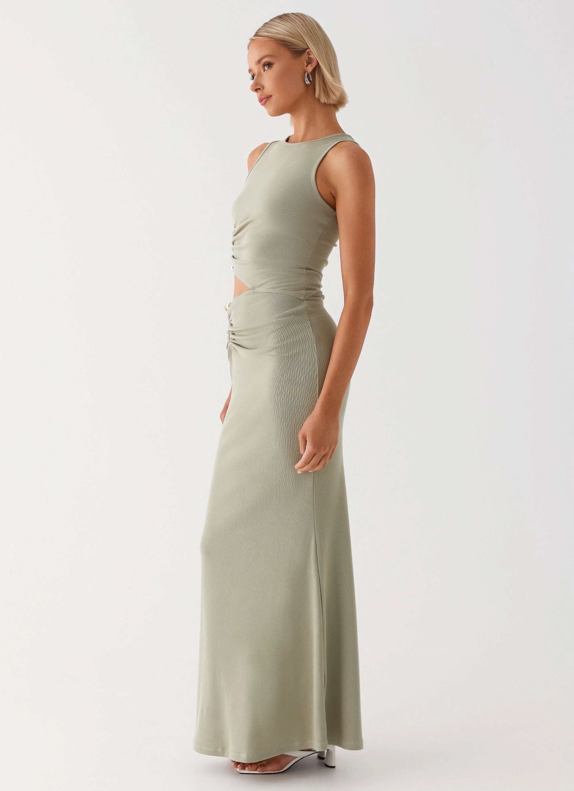 Lennox Maxi Dress - Sage Soft Comfort