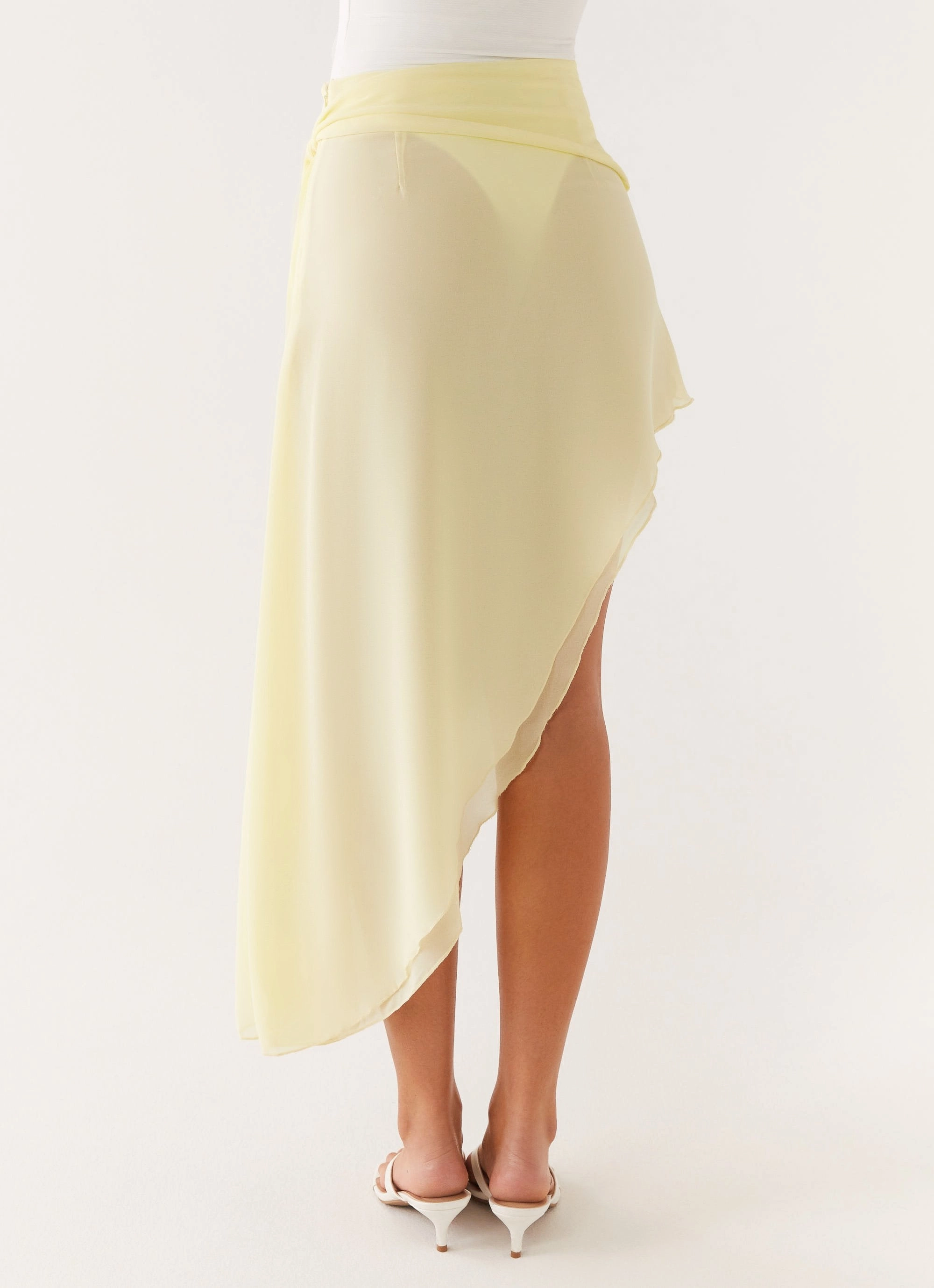 Tilly Swim Skirt - Pastel Yellow Comfort Wearable