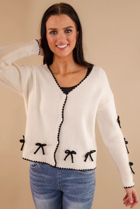 BioBased Fiber Non Iron Fabric Very Demure Cardigan