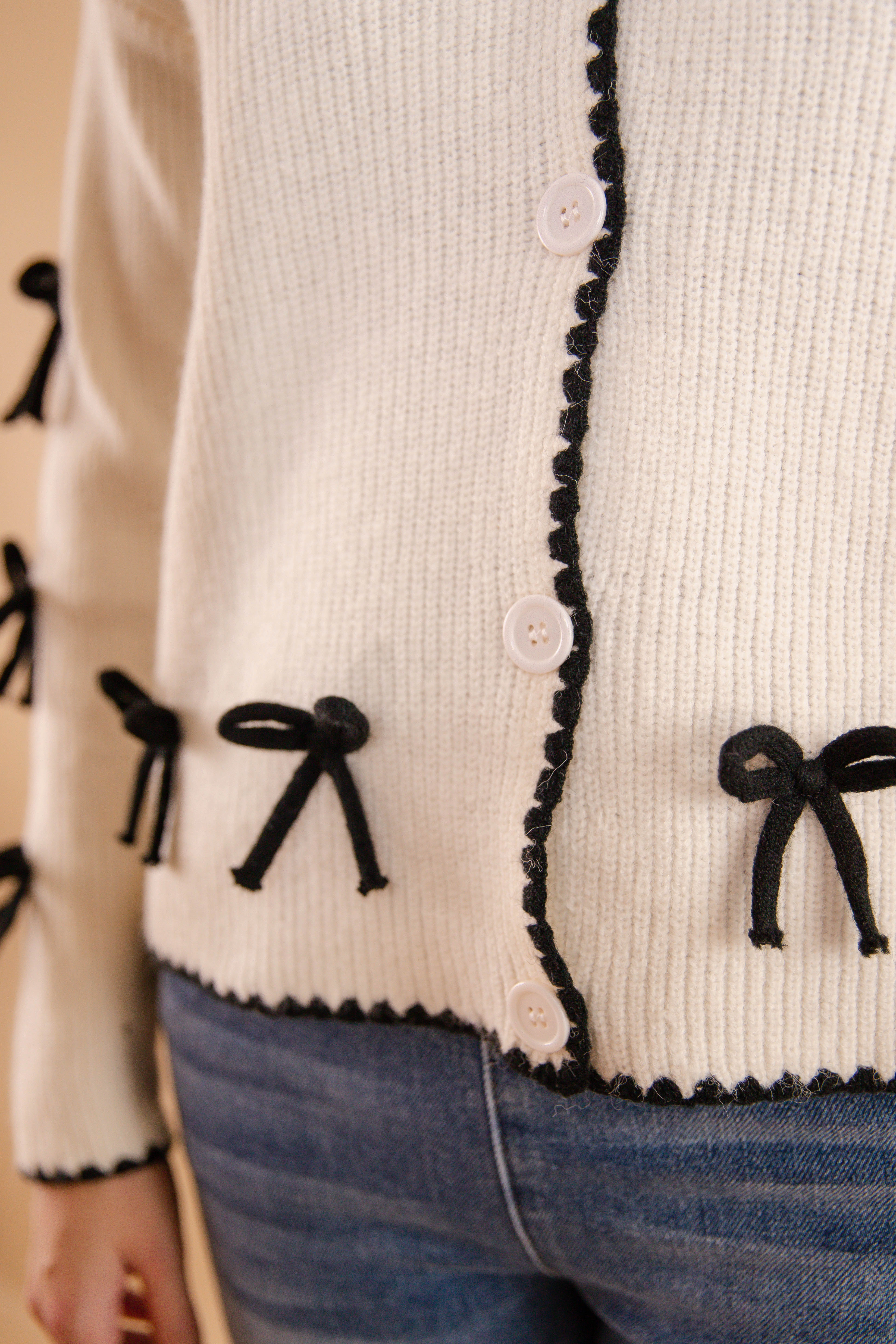 Wind Resistant Fabric GarmentWashed Softness Very Demure Cardigan