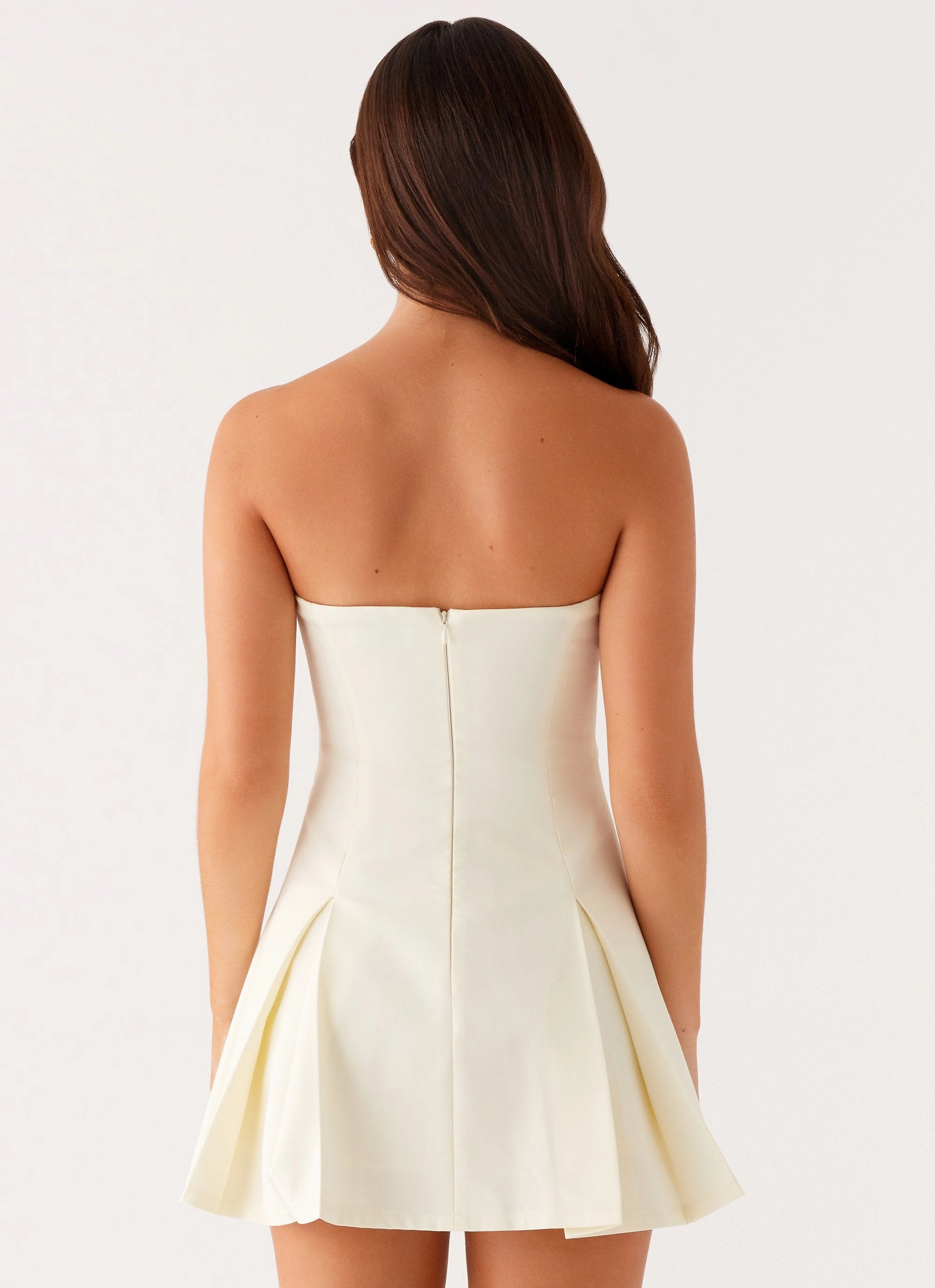 Victoria Strapless Mini Dress - Butter Cozy Vibe Versatile Comfort