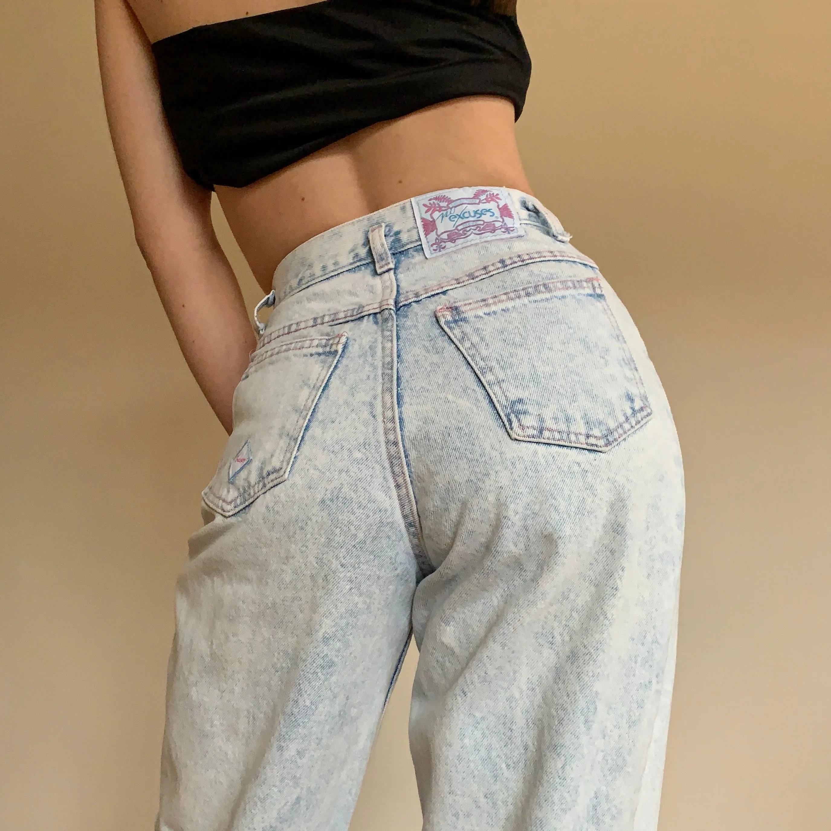 Vintage 1980s No Excuses Jeans