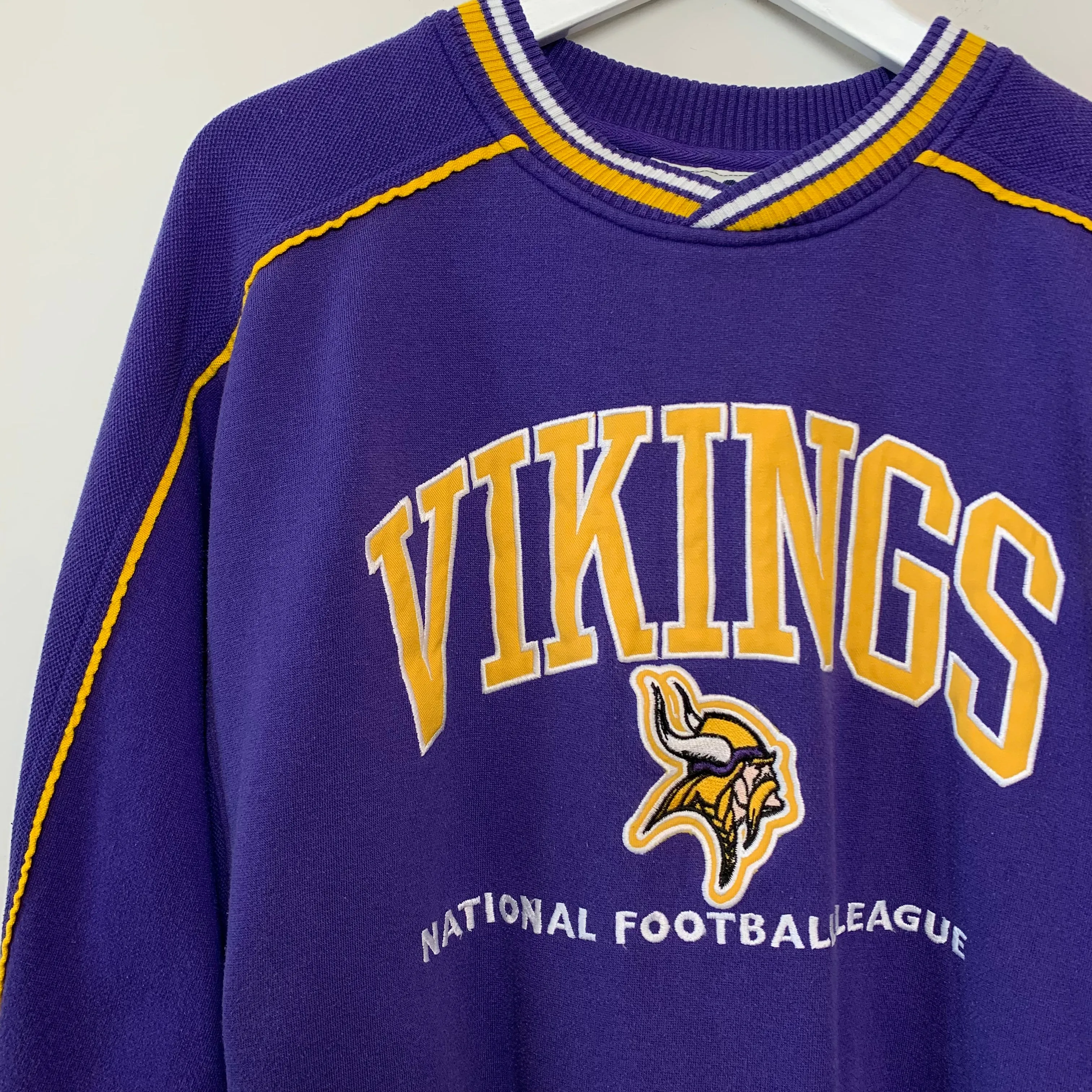 Vintage 90s Lee Minnesota Vikings Sweatshirt Pullover Large