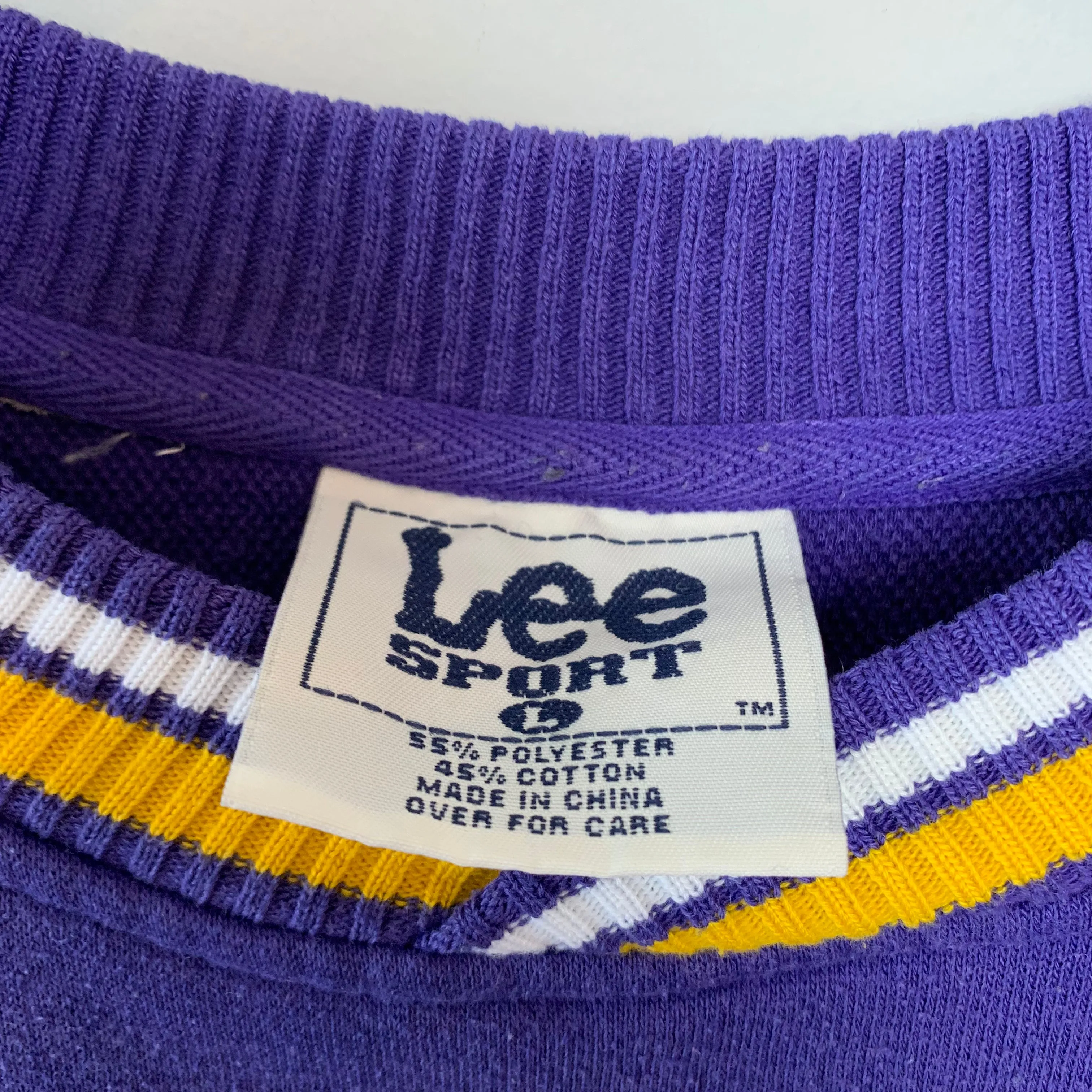 Vintage 90s Lee Minnesota Vikings Sweatshirt Pullover Large