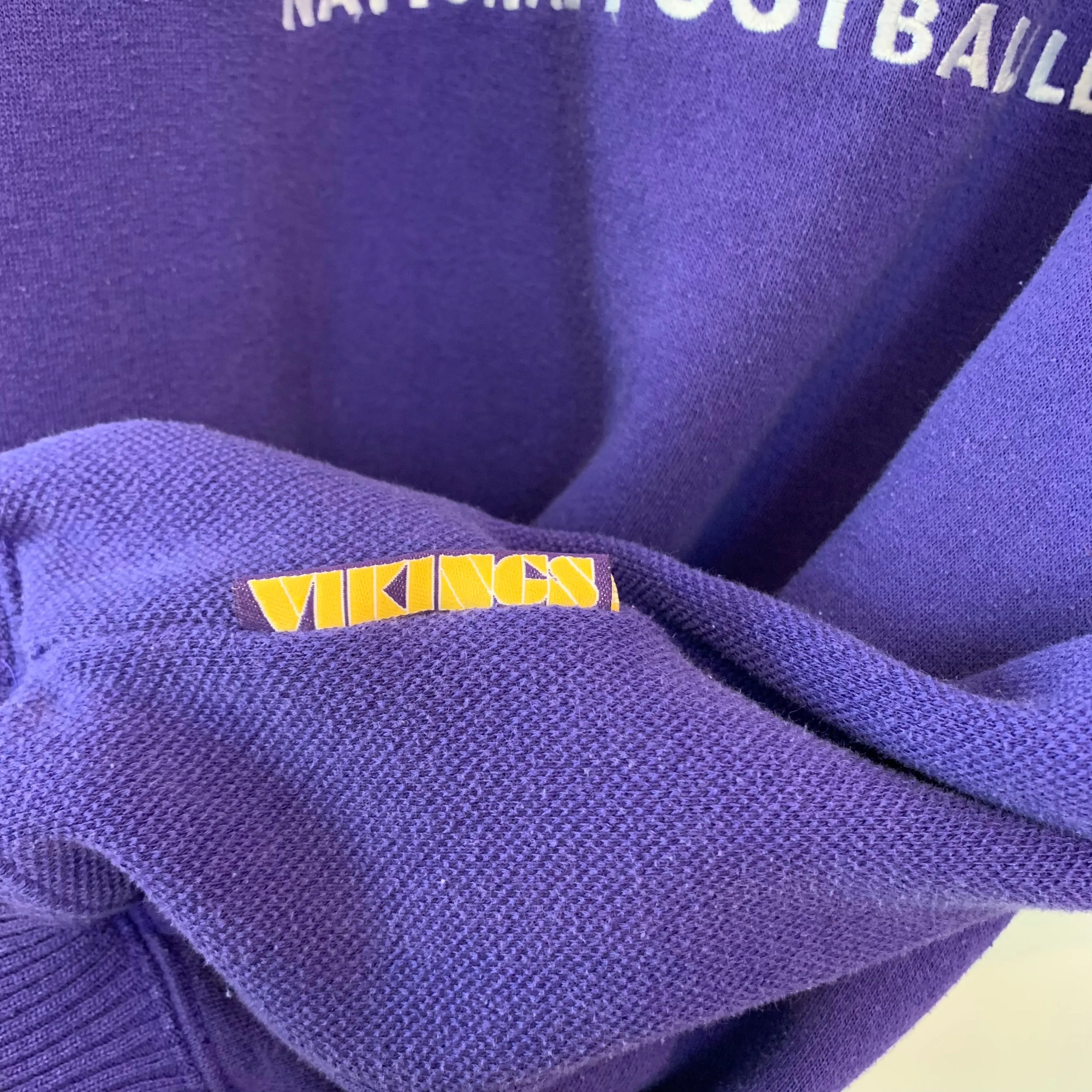 Vintage 90s Lee Minnesota Vikings Sweatshirt Pullover Large