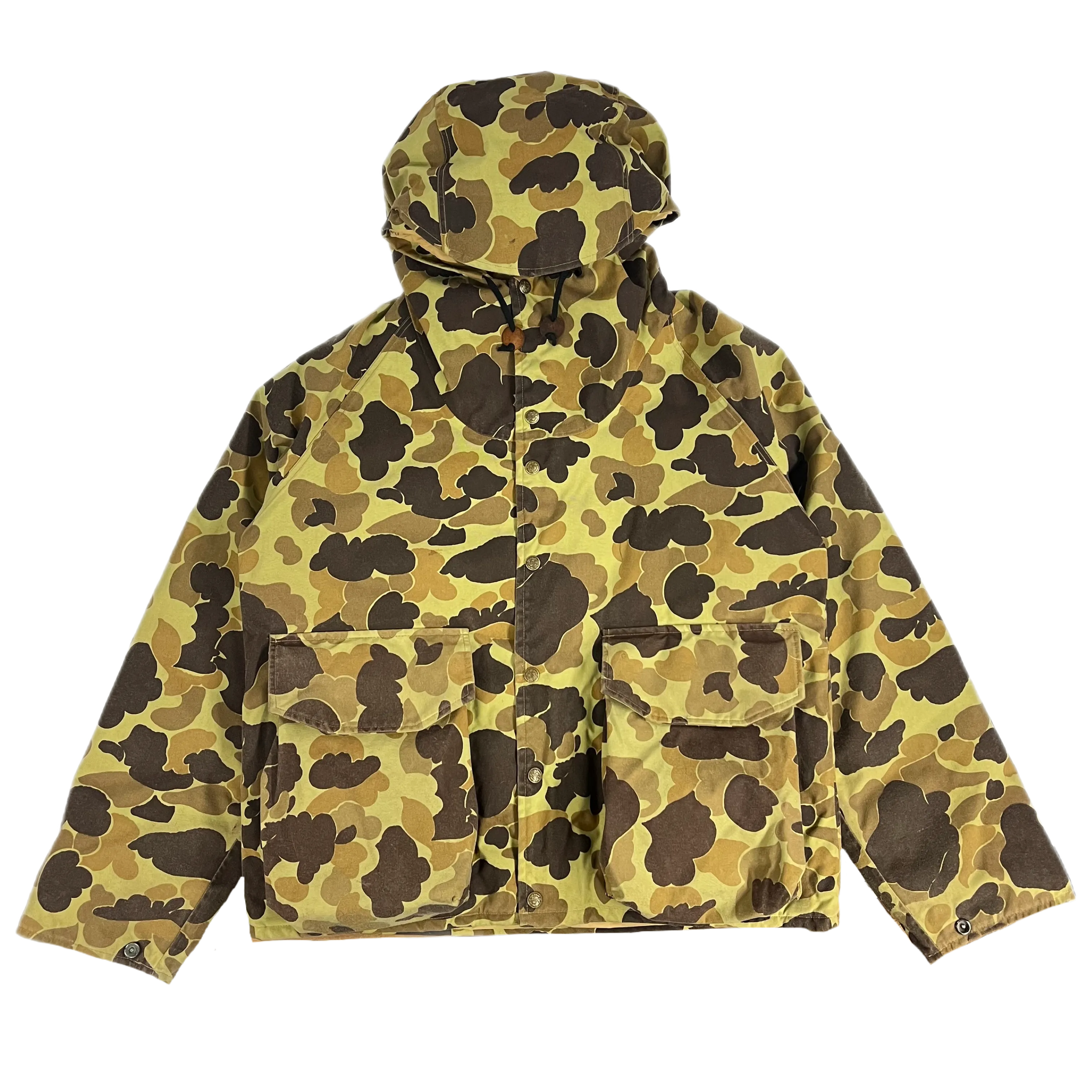 Vintage Cabela's Made In U.S.A. "Frog Skin Camo" Goretex Jacket