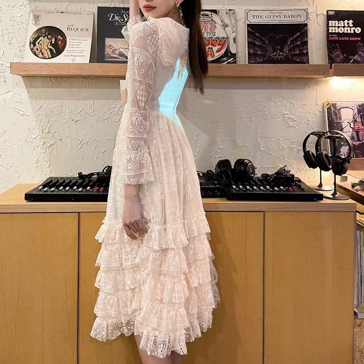 Vintage Chandelier Fairy Lace Dress