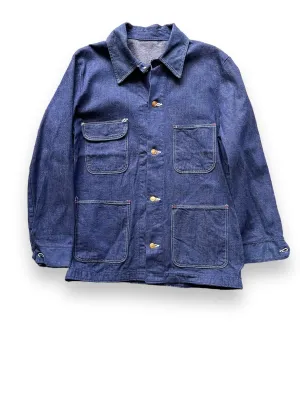 Vintage Wrangler Blue Bell Denim Chore Coat SZ 40 | Vintage Denim Chore Coat
