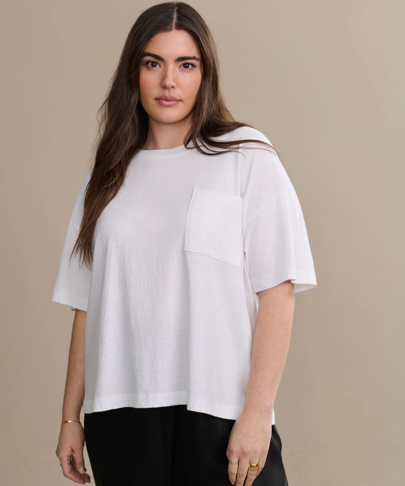 ButterSoftTexture Tear Resistant Weave Vintage Pocket Tee