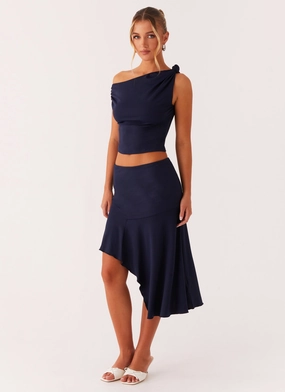 Sport Performance Compact Pack Viola Midi Skirt - Navy