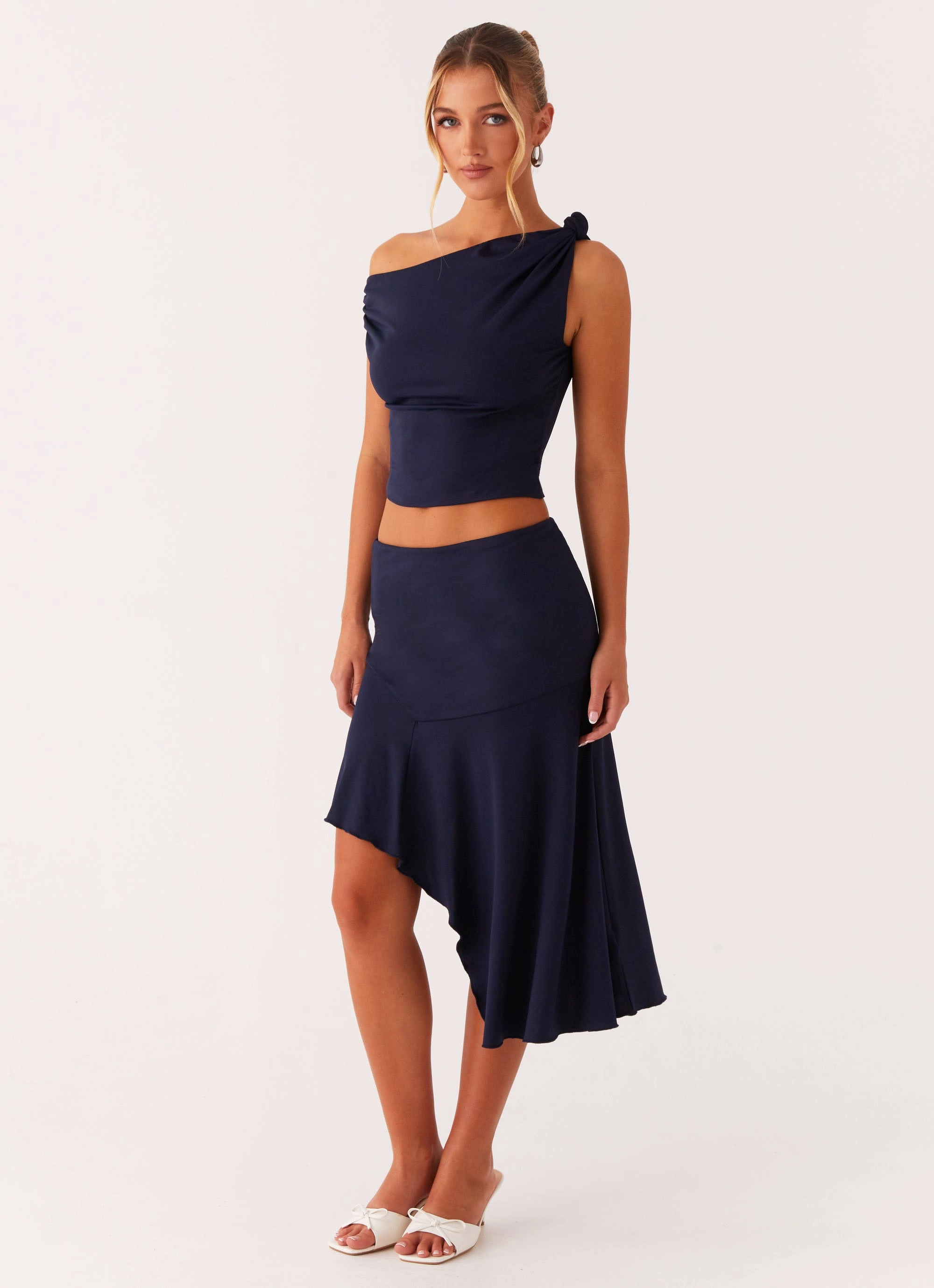 Sport Performance Compact Pack Viola Midi Skirt - Navy