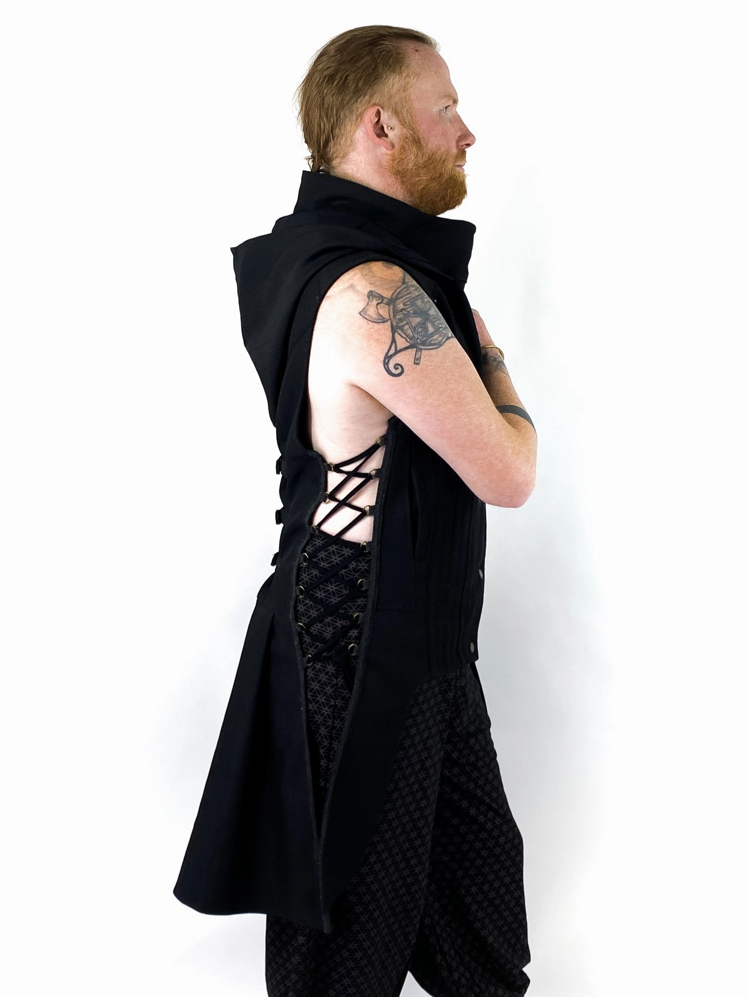 Virtuoso Tailcoat Fashionable Look PlacketDetail
