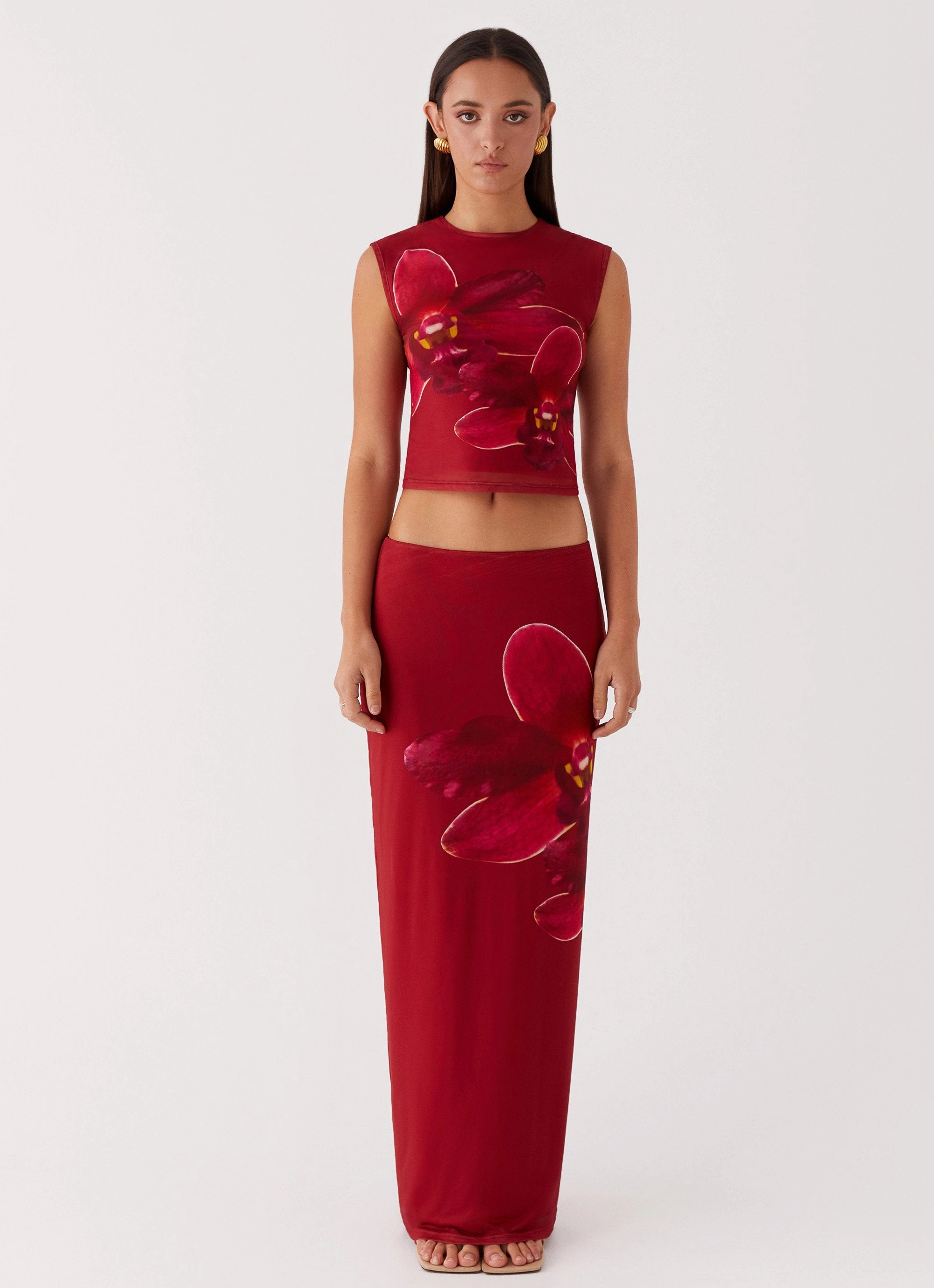 OdorControl Technology Double Layered Hem Waiting for Dawn Mesh Top - Rosa