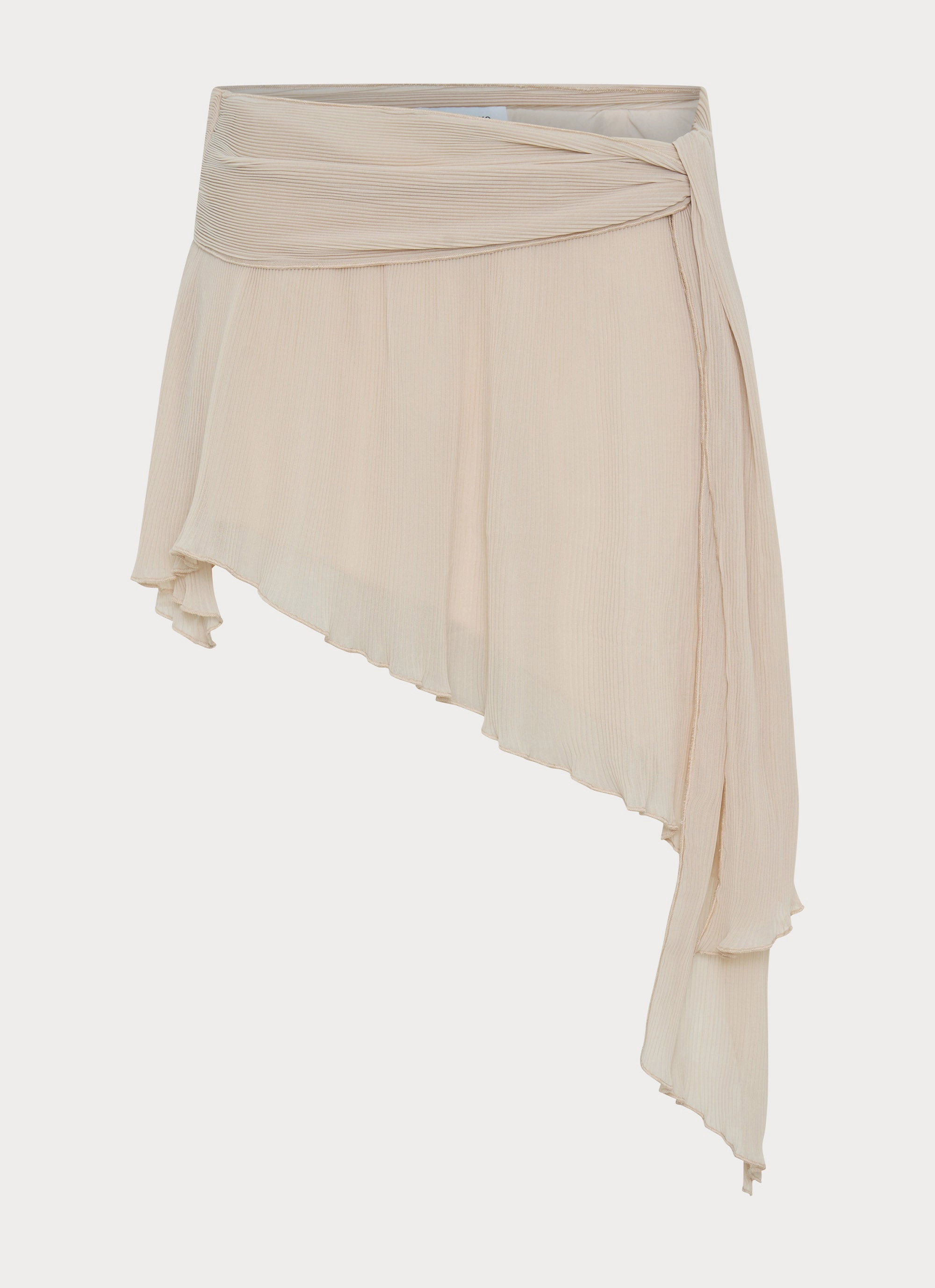 Gemma Mini Skirt - Ivory Tough Style Outfit Staple