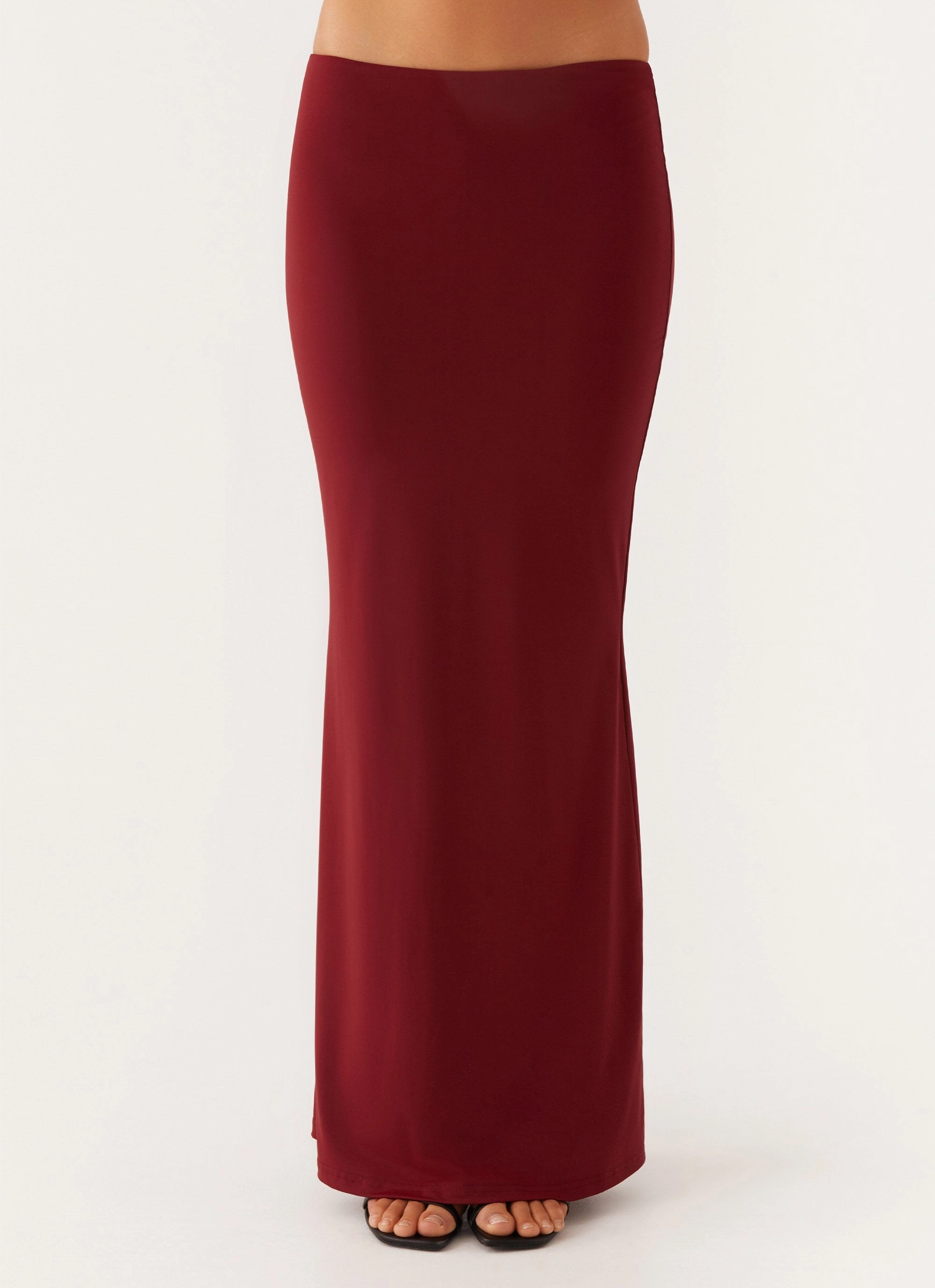 Alix Maxi Skirt - Mulberry OdorResistantTreatment Mid-rise fit